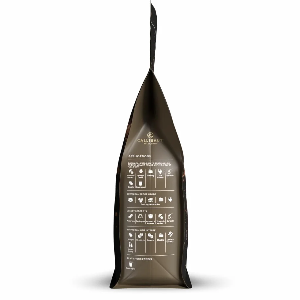 Callebaut Signature Collection Botanical Décor Cacao en polvo alcalizado 20-22% grasa hidrofóbico 1 kg