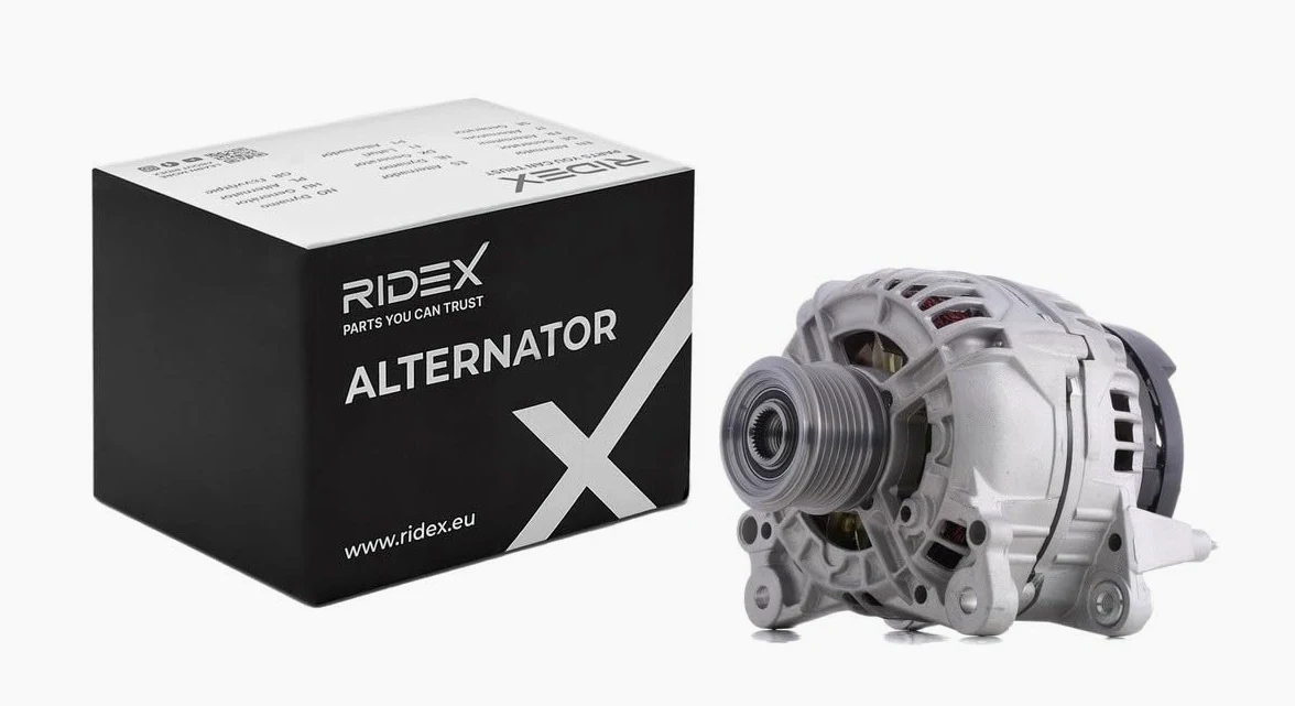 RIDEX 4G0006 Alternador con regulador incorporado Compatible con SKODA Fabia II Combi 545