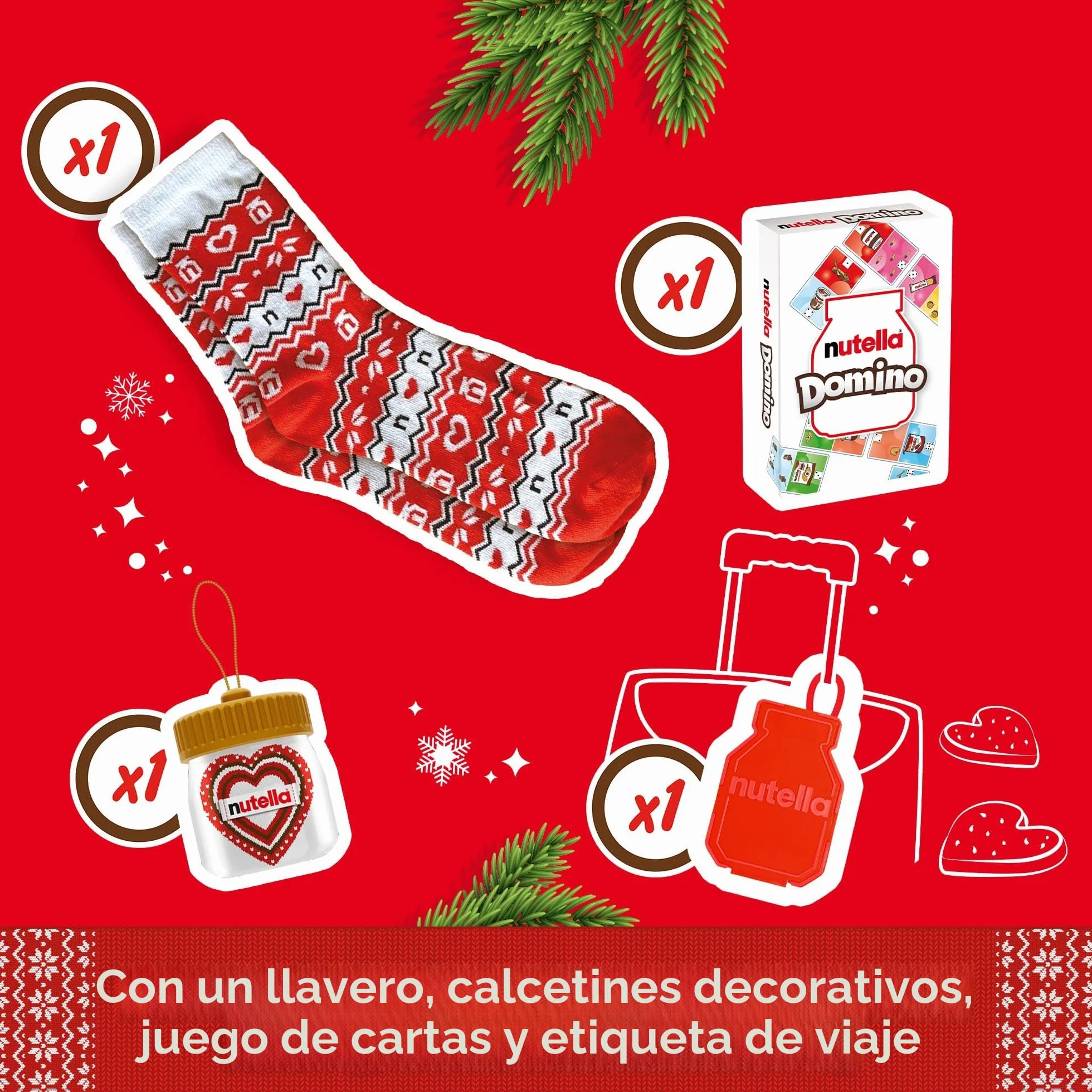 Nutella Calendario de Adviento 528g