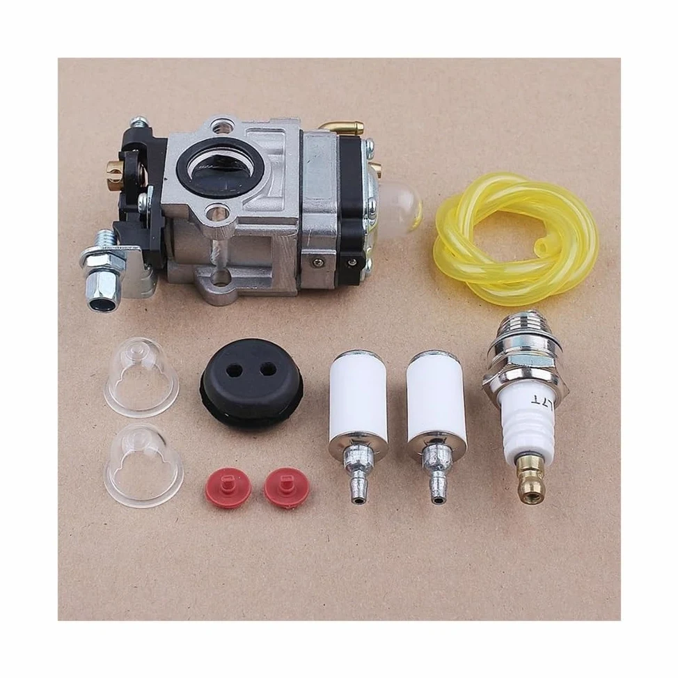 Kit de carburador apto for 43cc 47cc 49cc 50cc 52cc CG430 CG520 BC430 BC520 40-5 desbrozadoras de motor de 2 tiempos