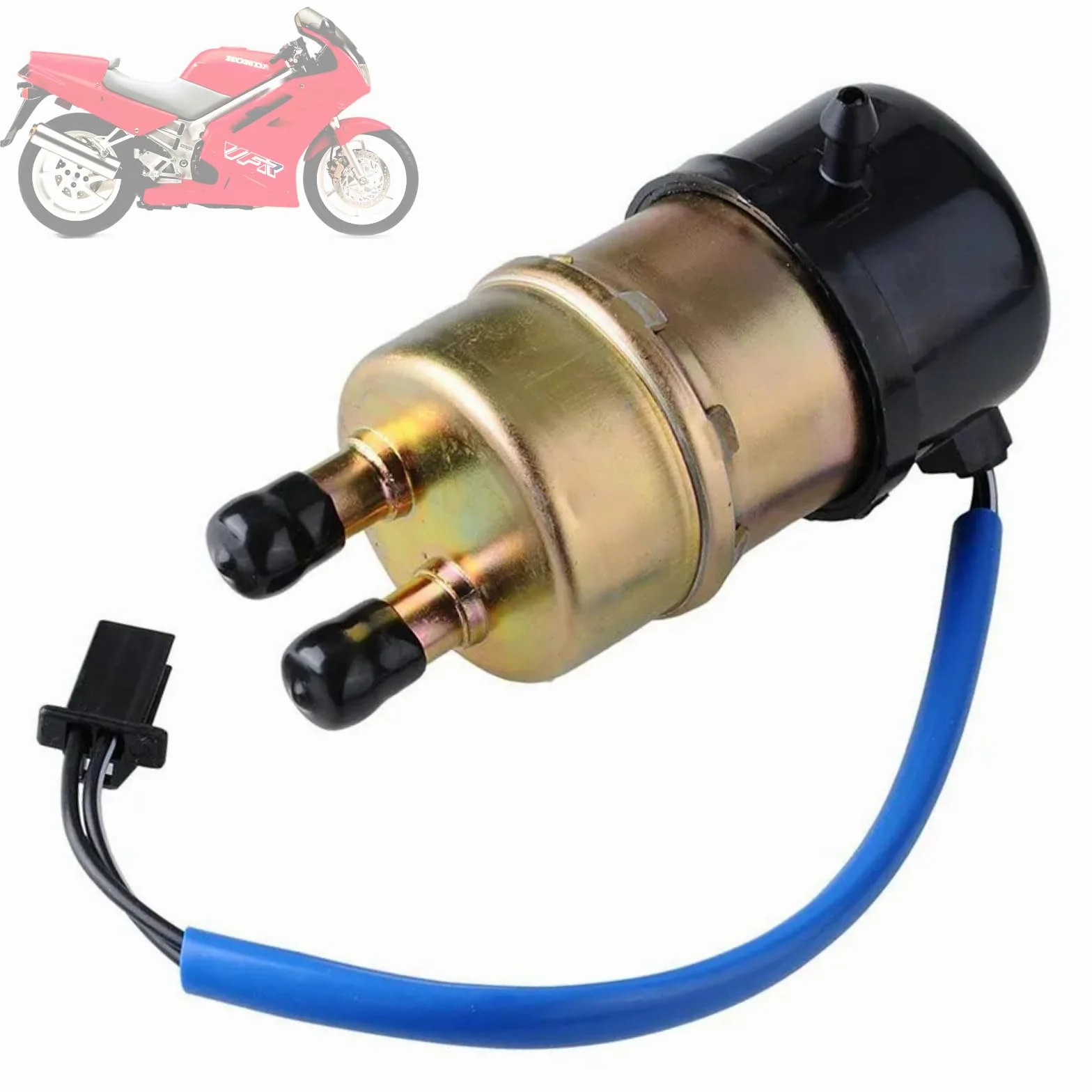 Twowinds - Bomba Moto Gasolina Compatible con Honda CBR 600 F, VT 600 C, NT650 VT 750C, VFR 750F, CBR 900RR - Bomba de Combustible