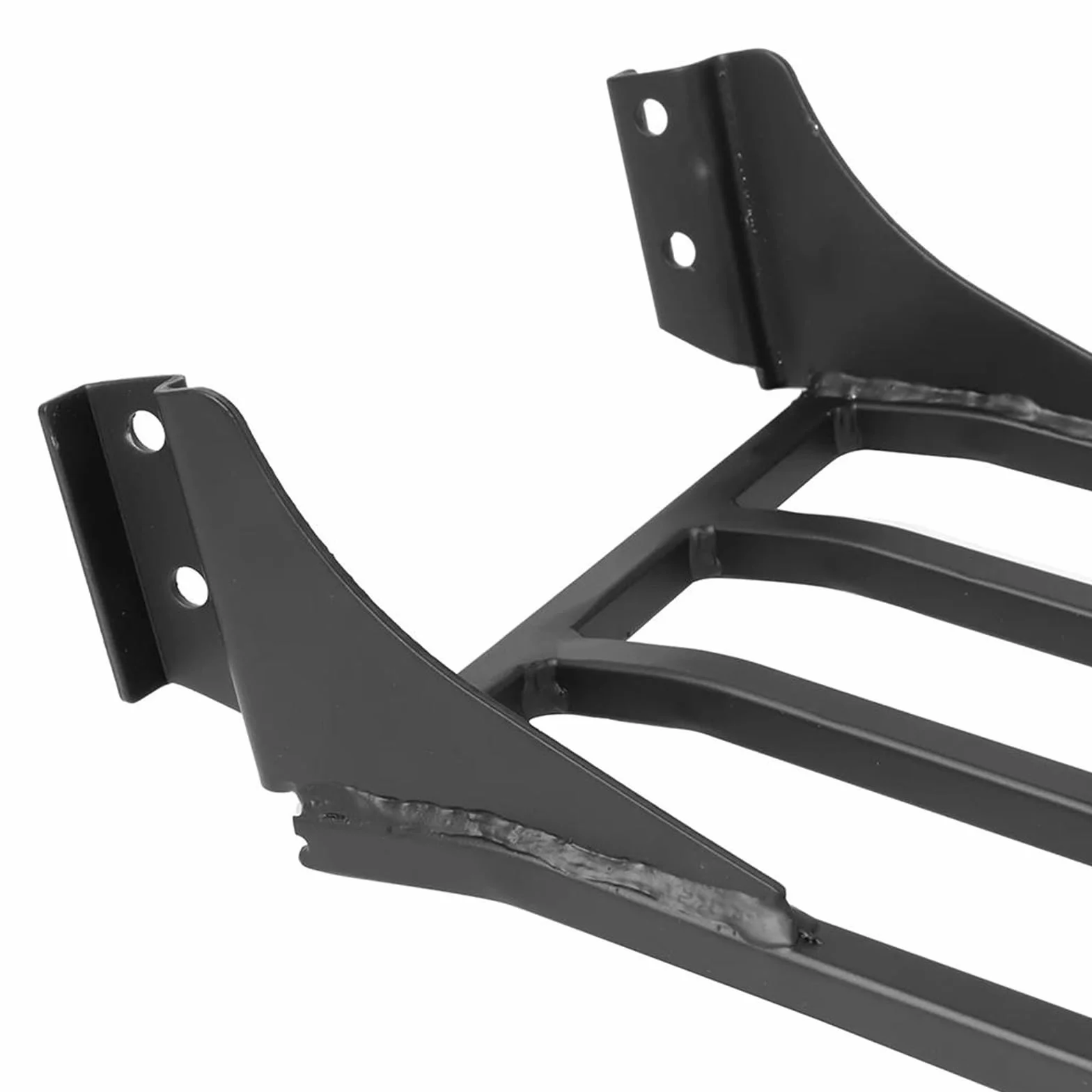 Portaequipajes con Respaldo De Barra Sissy para Motocicleta para Harley Sportster XL883 2004-2017 Dyna Street Bob Low Rider 2006-17 Softail 84-05 Rejillas portaequipaje(Negro)