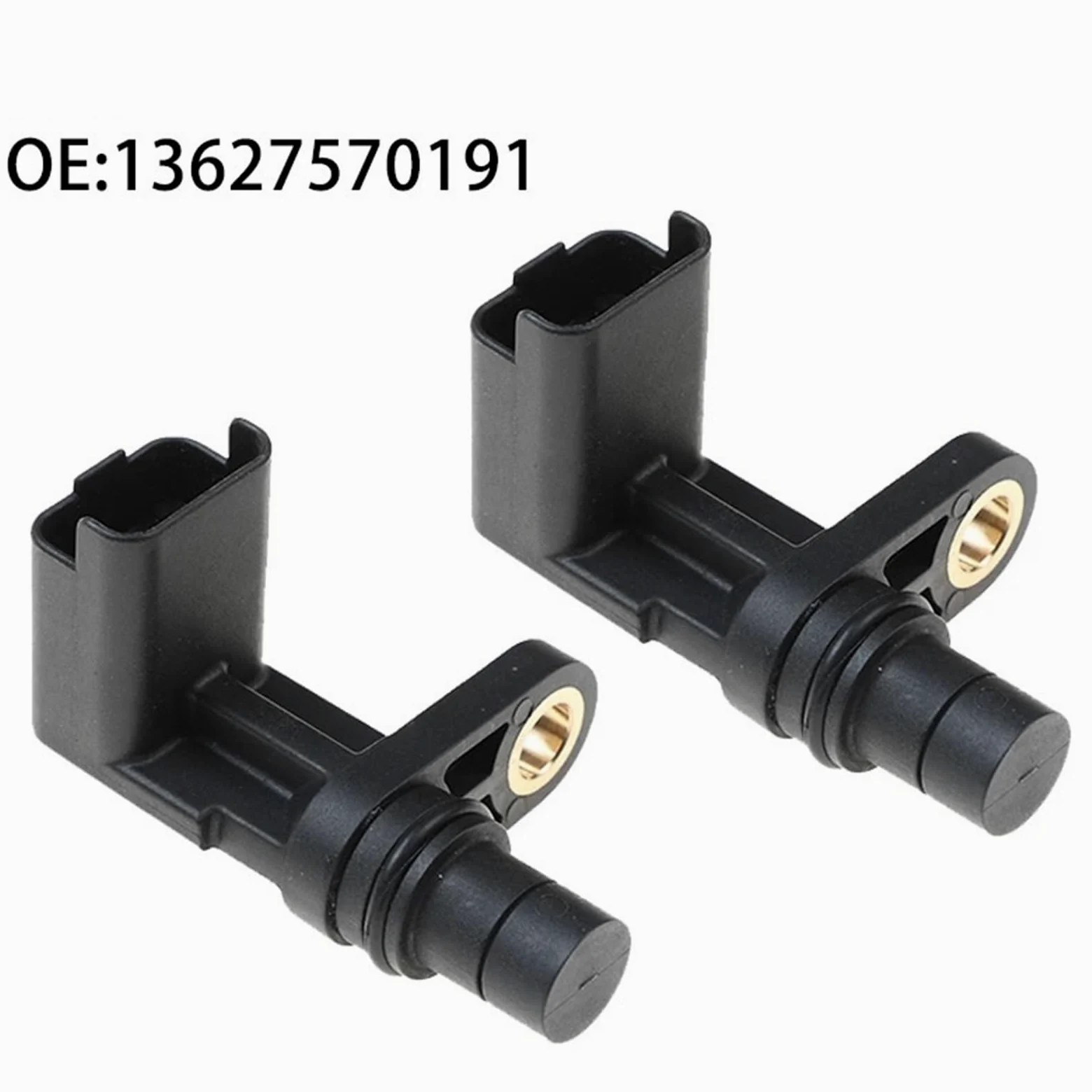 Genérico Sensor De Posición del árbol De Levas 13627570191 Sensor de posición árbol levas 13627566052 para BMW Mini para Citroen para Peugeot reemplazo(2pcs)