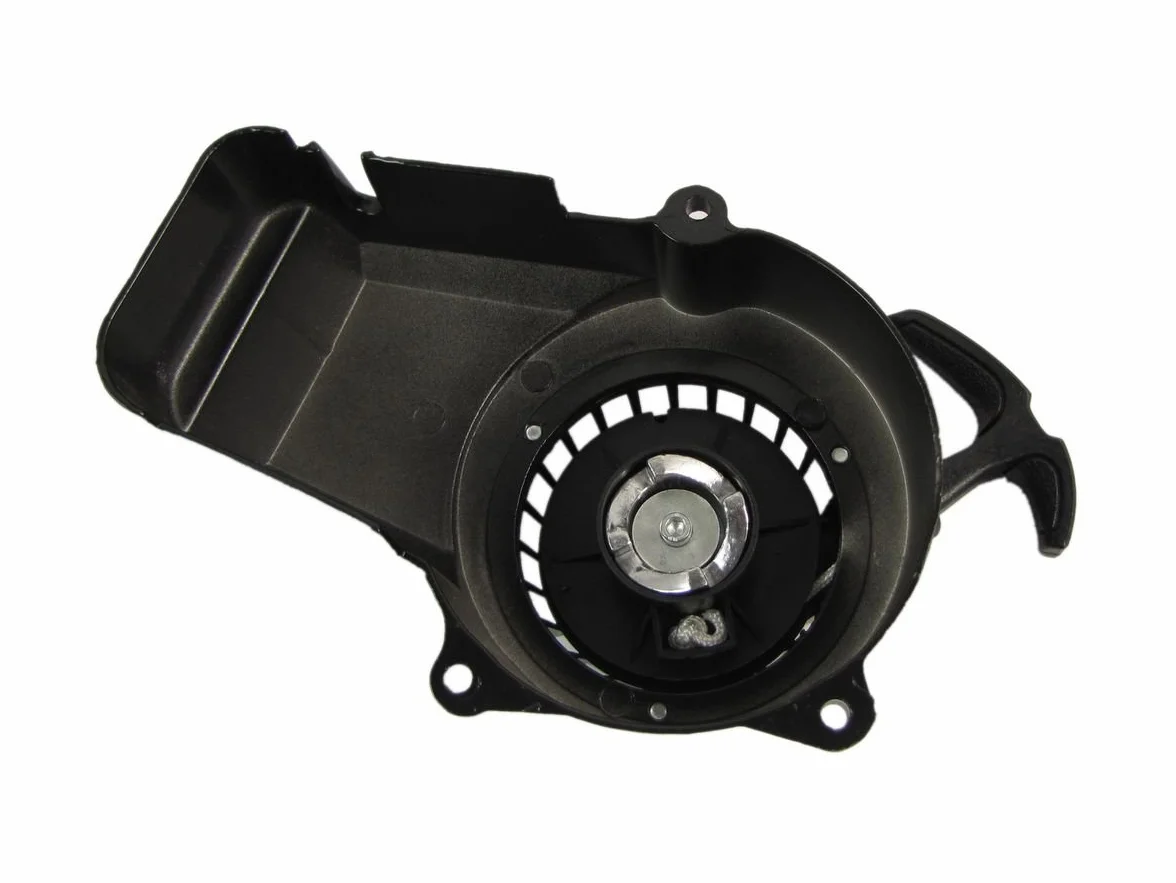 Tirador de arranque, 47 cc 49 cc, Mini ATV de aluminio, para dirtbike o Scooter, color Negro