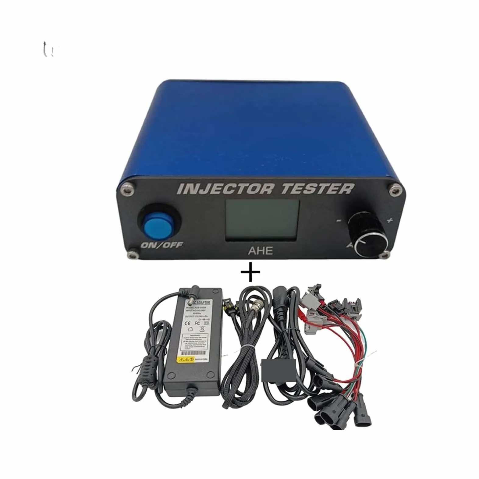 Probador de inyectores Probador de inyectores piezoeléctricos CRI120 CRI100 CRI110 con función AHE USB, inyector electromagnético comprobable Prueba de presión de apertura, prueba de fugas(CRI120 AHE