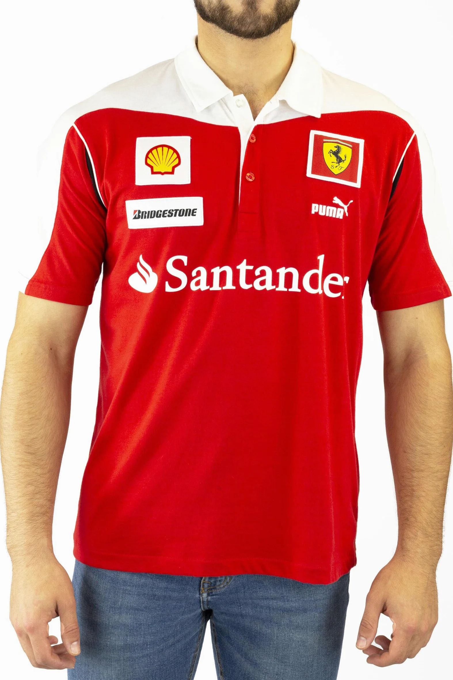 Polo Replica Scuderia Ferrari Team F1 2010 Talla M