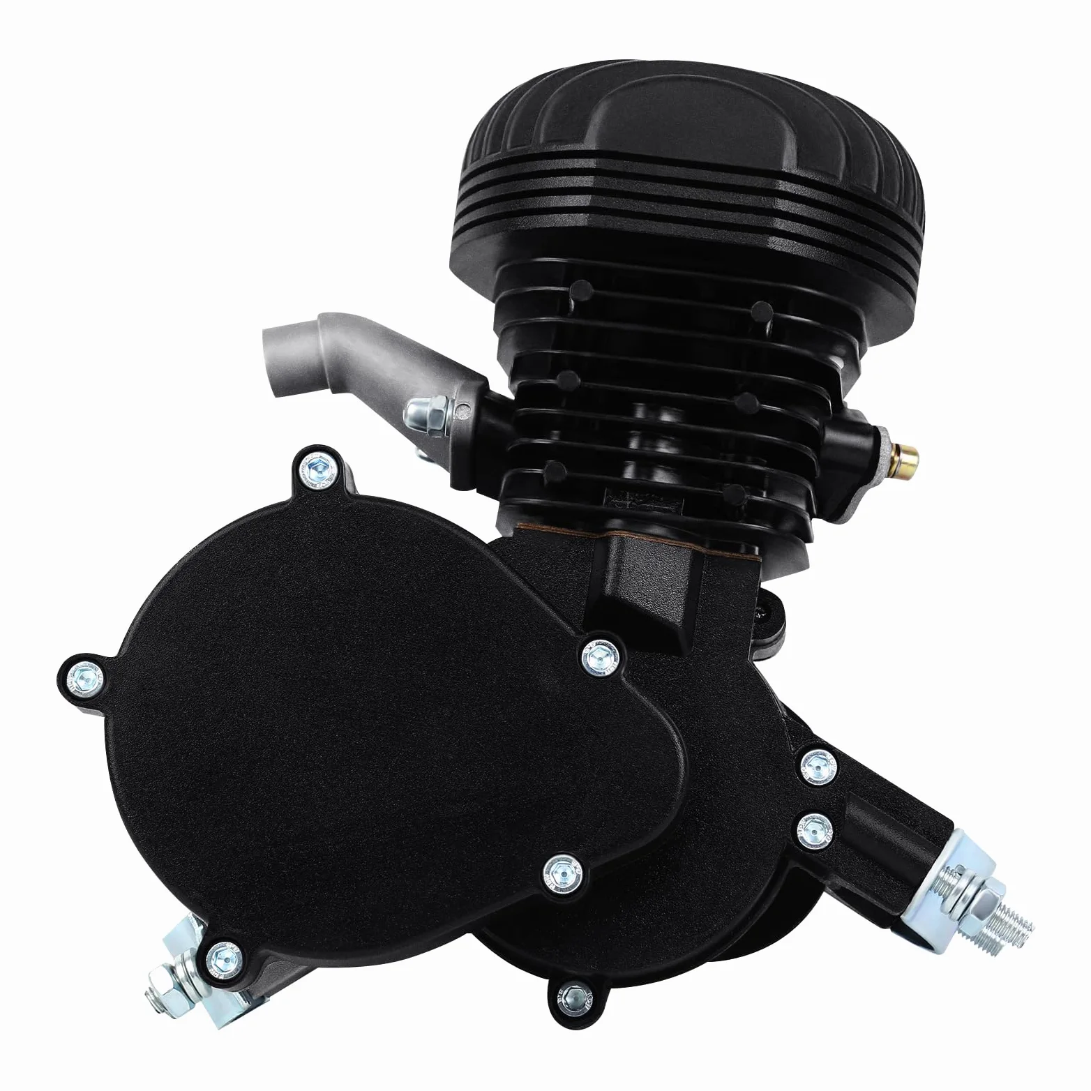 2 Tiempos Kit Motor Bicicleta 100cc Gas Motorizado Motor Kit de Conversión de Bicicleta Negro