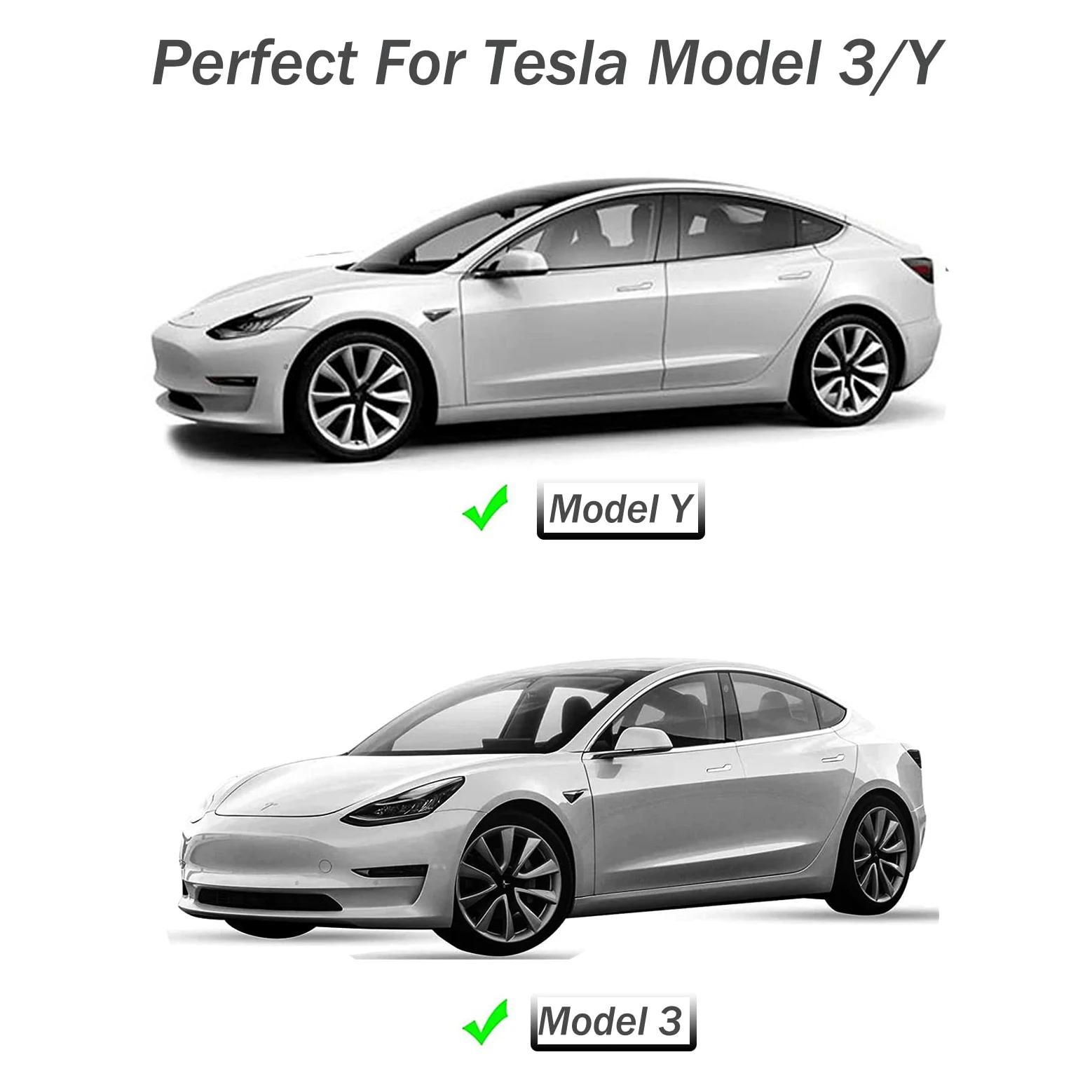 Parasol para parabrisas de coche diseñado para Tesla Model 3/Y exclusivamente
