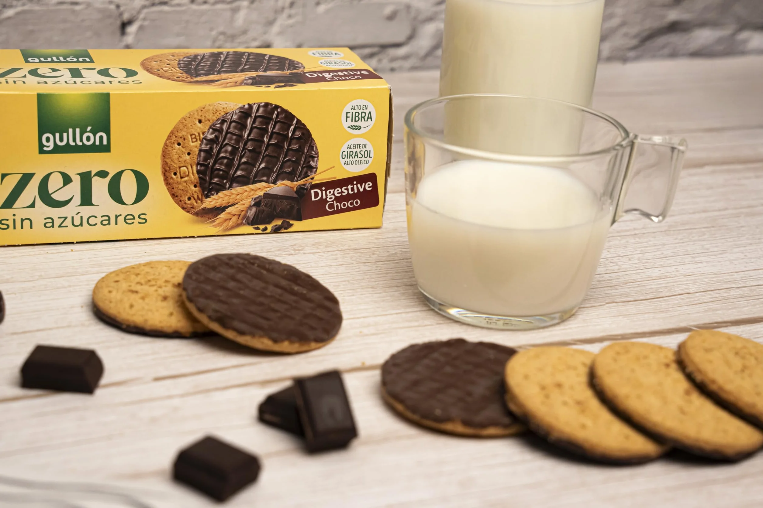 Gullón Galleta Digestive Chocolate ZERO sin azúcares 270g