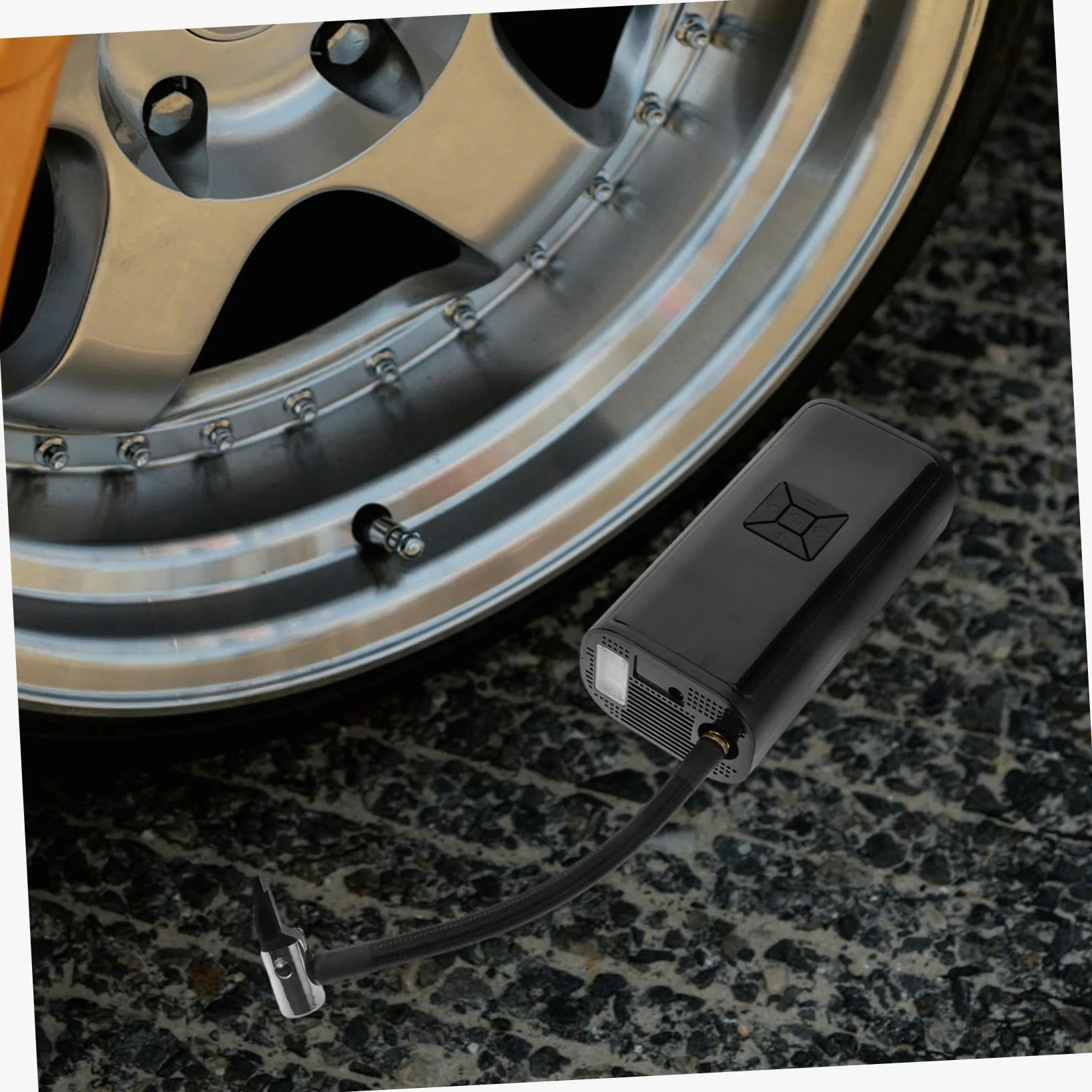 Cabilock Inflador De Neumáticos Portátil Bomba Eléctrica para Coche Bicicleta Inflables Rápido y Práctico Uso Casa Coche o Inflables