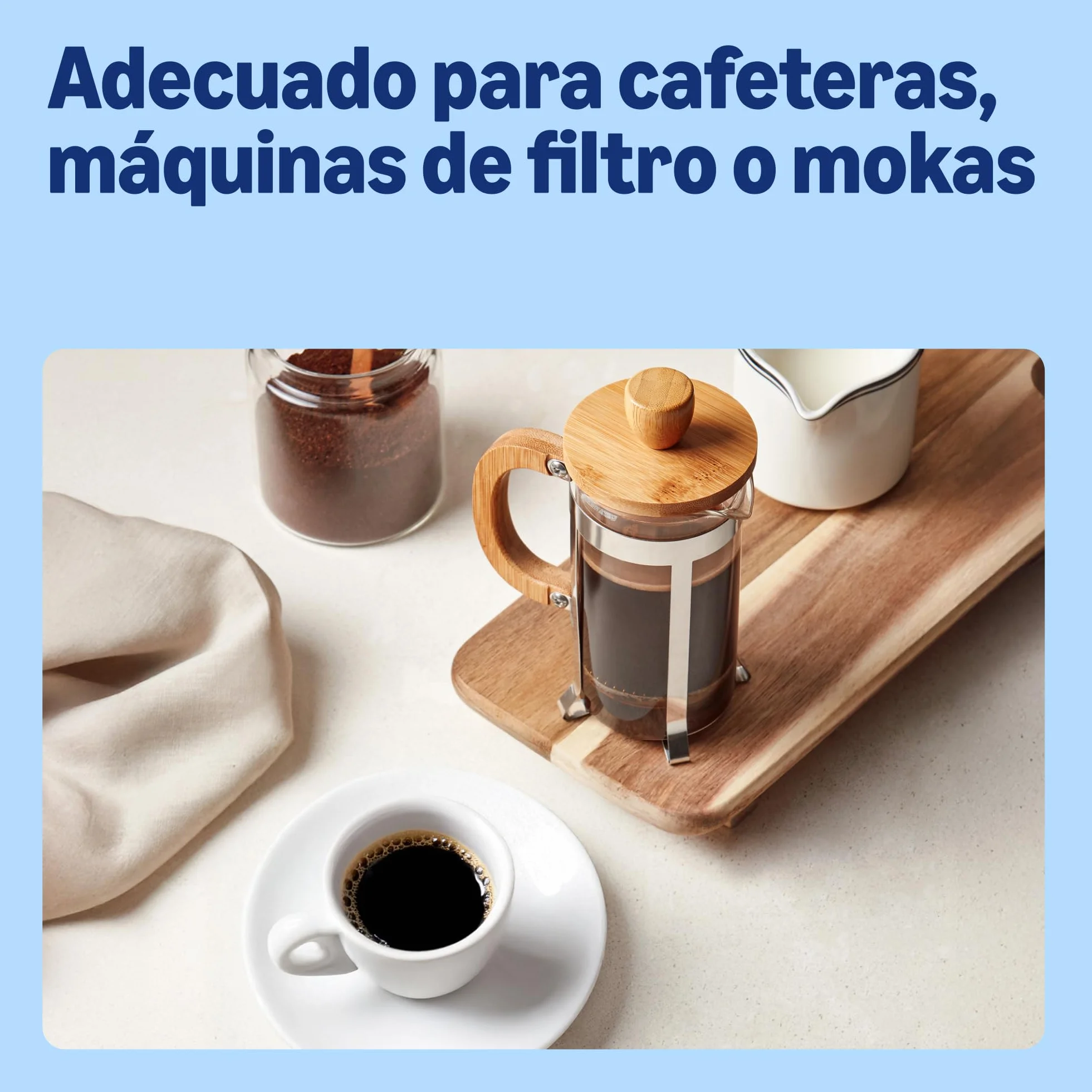 Amazon Descafeinado Café Molido Tueste Natural 100% Arábica 250g