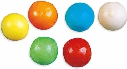 BOLAS CHICLE Chicles en bolos Surtido sabores Reposición 1 kg 16 mm