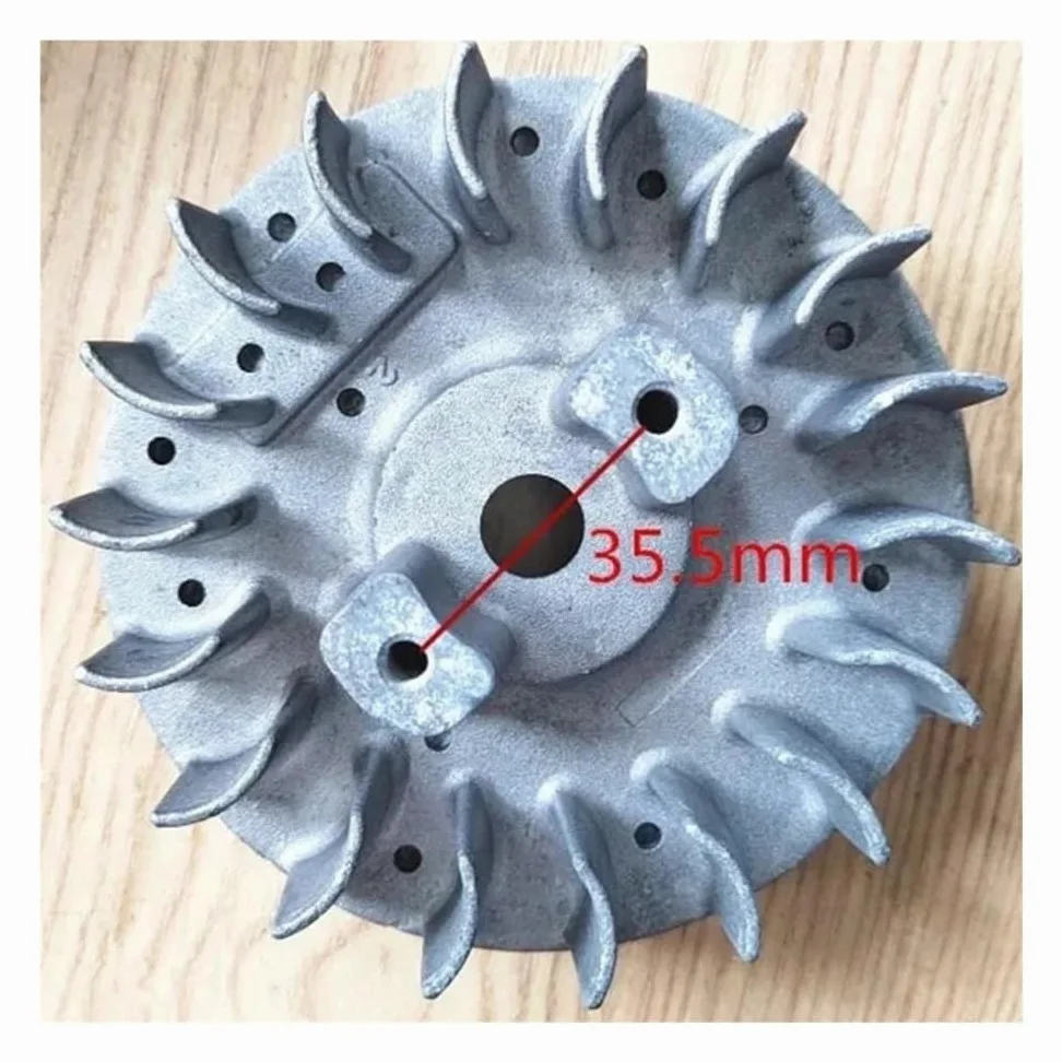 Volante de inercia adecuado para motor H 1E50FW R EC08 EC10 EC12 Mosca magnética