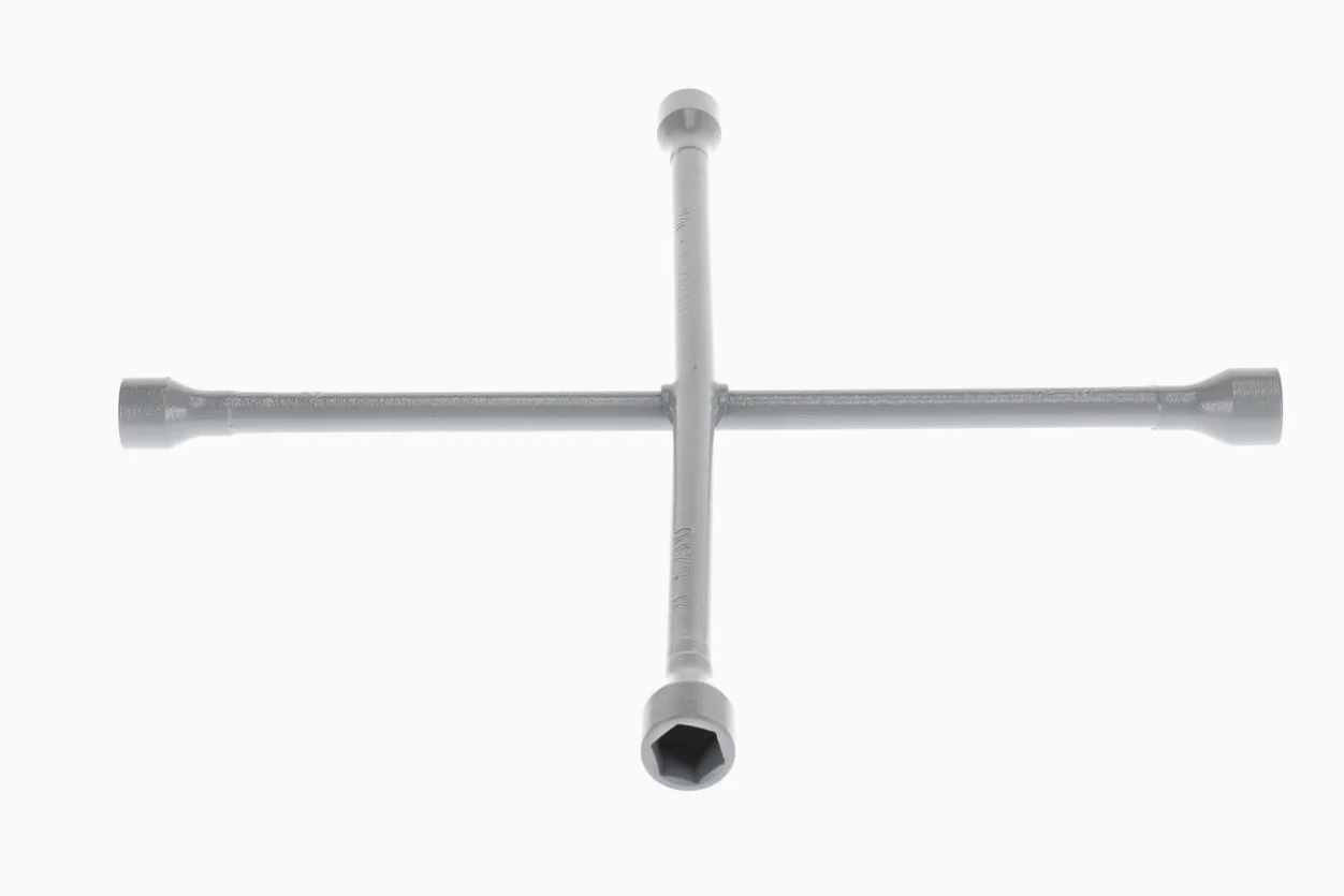 GEDORE Llave tipo cruz, Para automóvil, Anchos de llave 17 x 19 x 21 mm x 11/16" mm, Llave en cruz para ruedas, Cambio de neumáticos coche, Herramienta, 28 PU