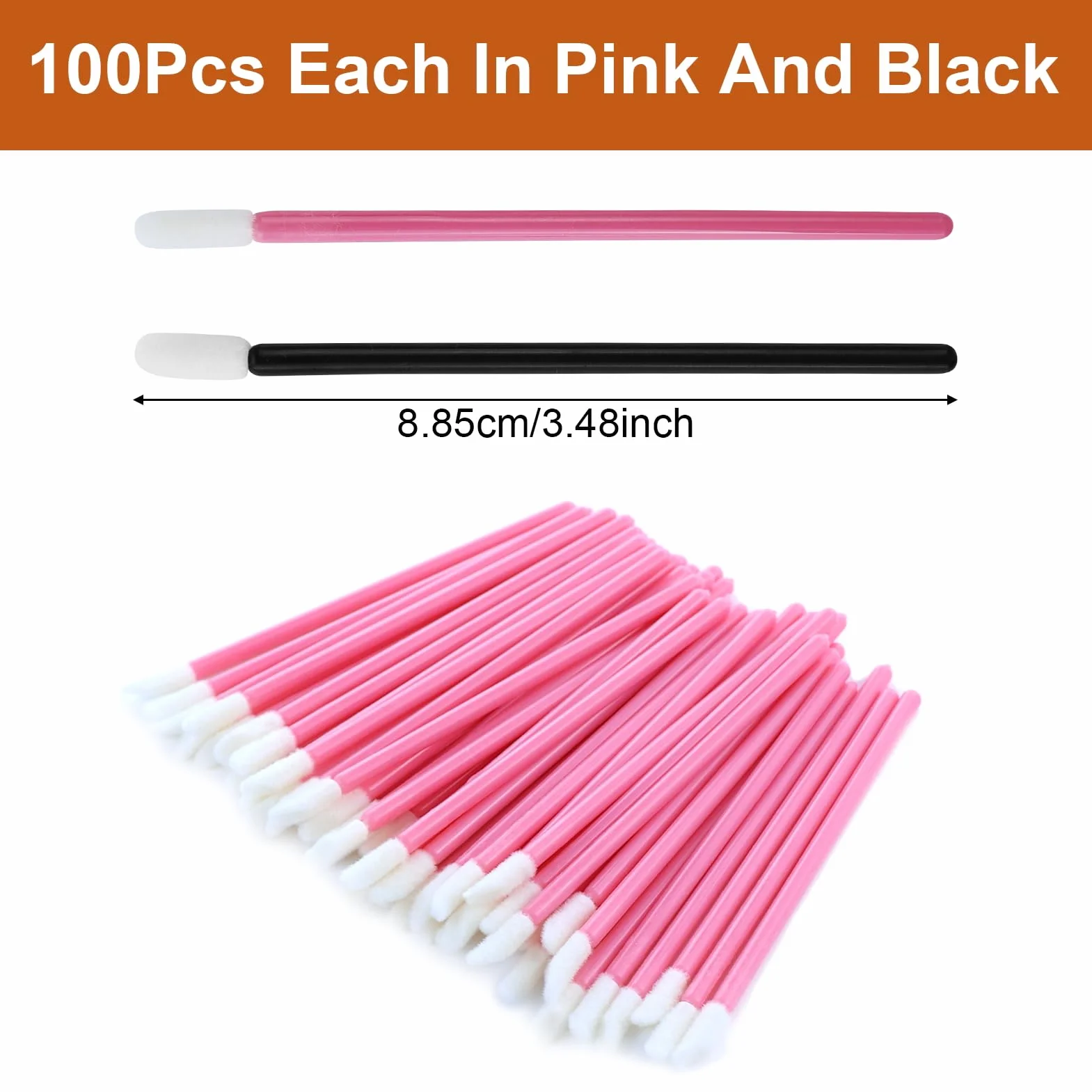 Pinceles desechables para labios aplicador de pintalabios corrector