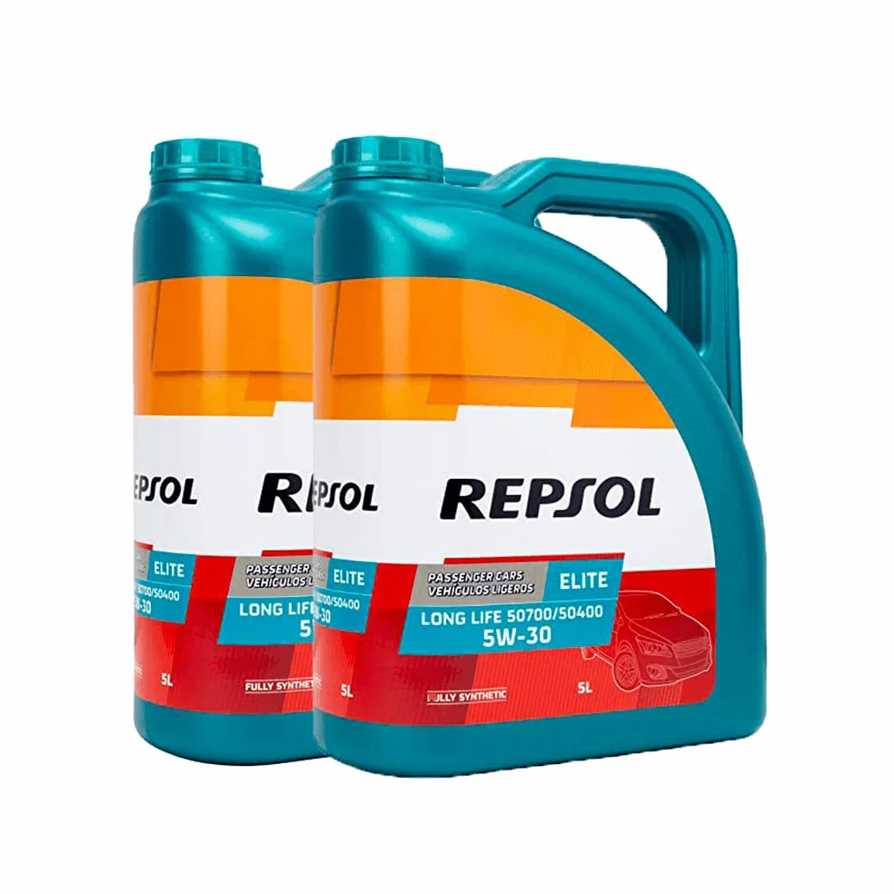 Aceite Motor REPSOL Élite Long Life 50700/50400 5W-30 10 litros (2x5 LTS)