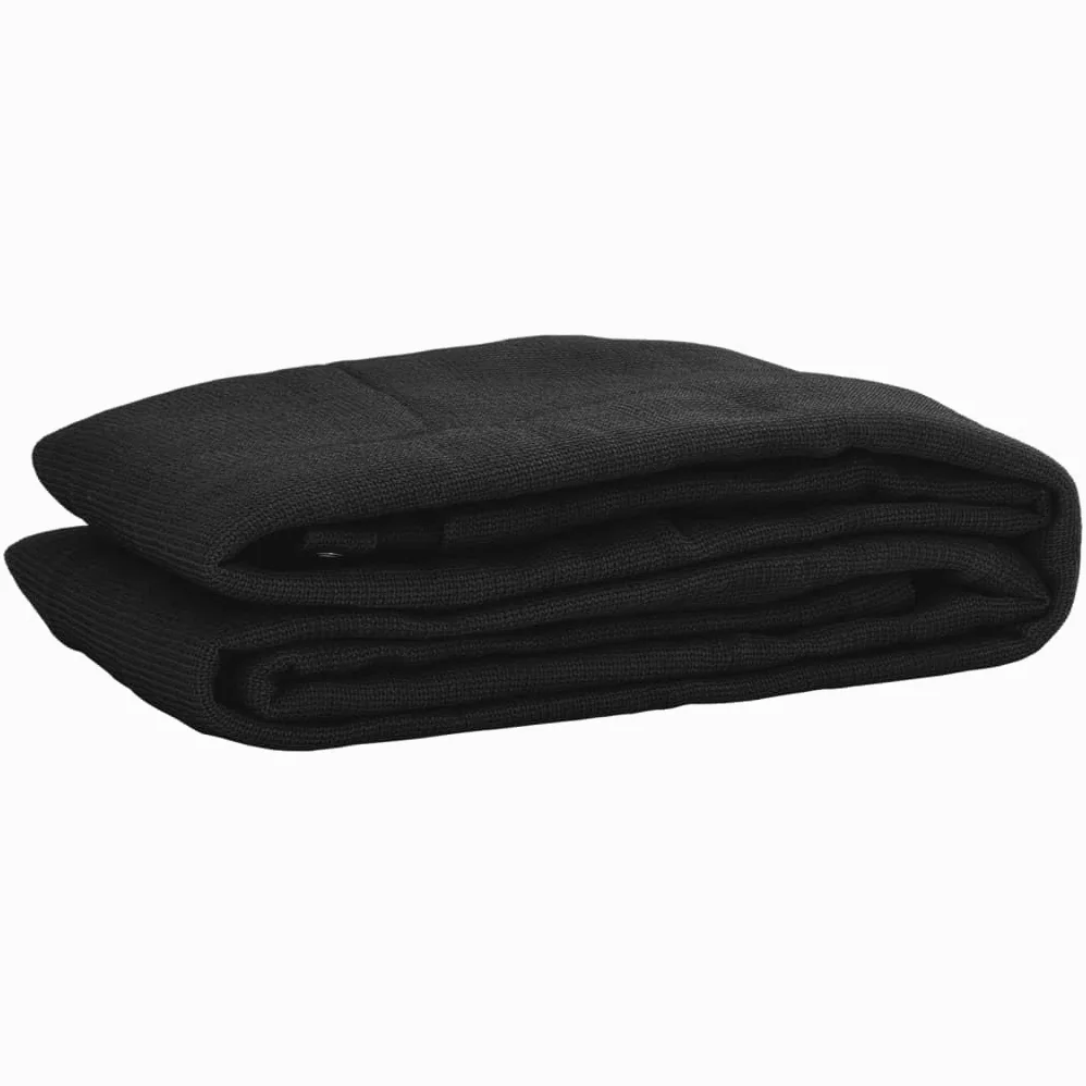 Red de transporte para remolques, HDPE, 2 x 3,5 m, color negro, robusta red de transporte con cordón elástico de malla fina para remolques, pick-up, portaequipajes y maletero en el coche
