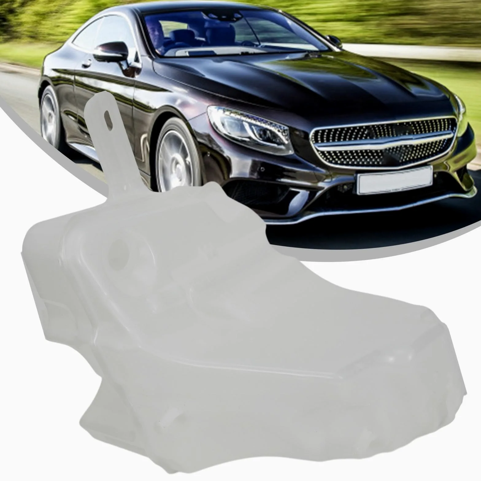FUBESK Depósito de líquido limpiaparabrisas para Mercedes Benz 98-05 ML320 ML430 ML55