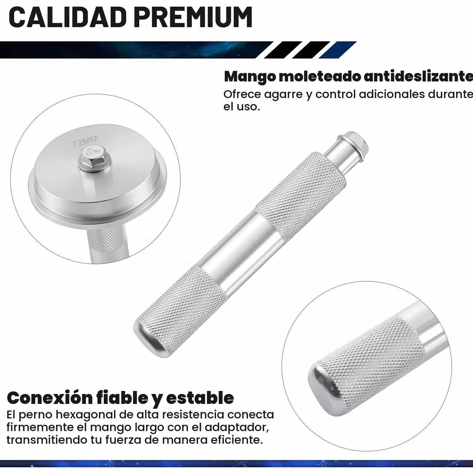 ATPEAM 10 Piezas Extractor de Rodamientos y Sellos, Kit Profesional de Instalación y Extracción con Adaptadores de Aluminio para Taller y Reparación de Ruedas
