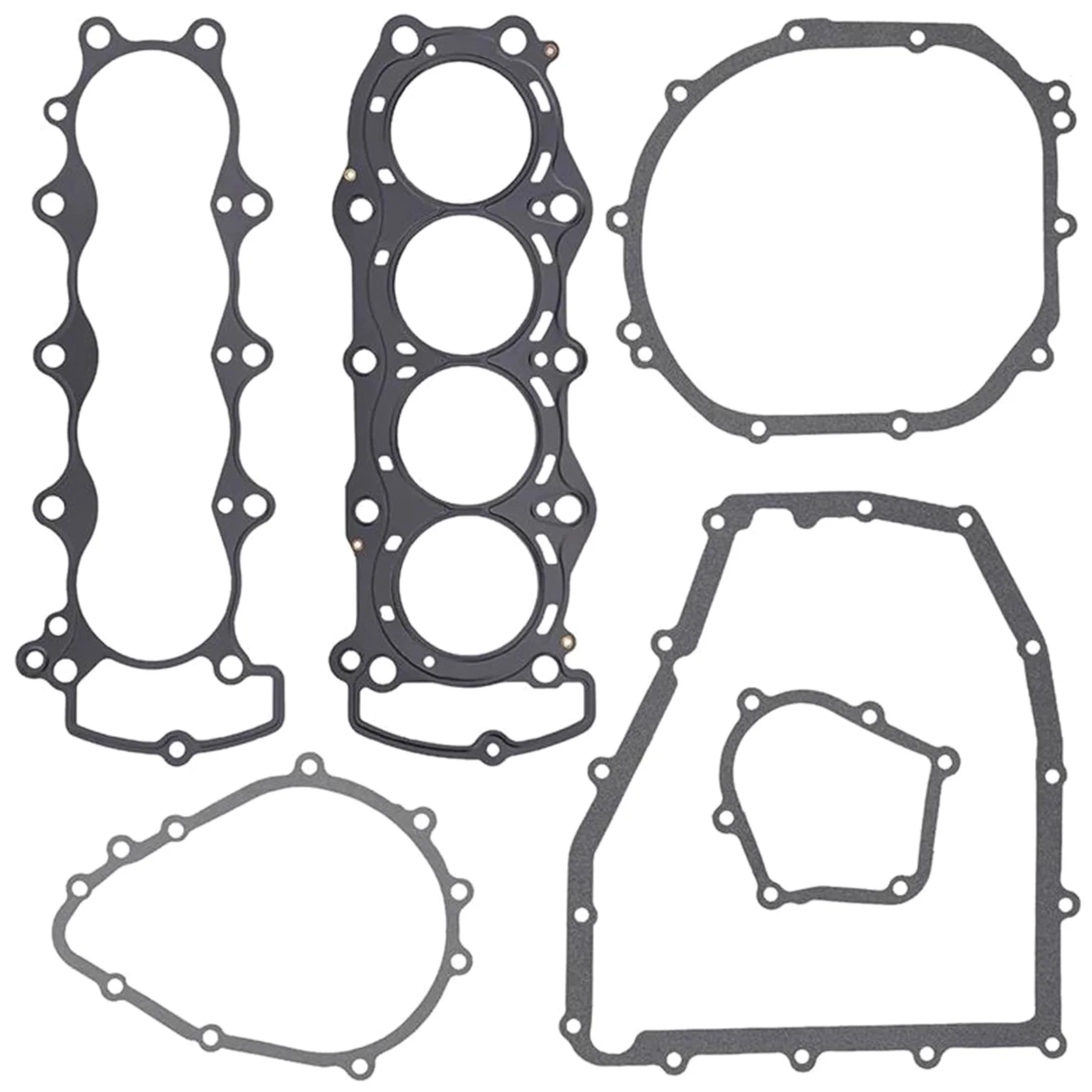junta de papel de caucho Juego Juntas Culata Para Motocicleta Para Para Ninja Para ZX-6R Para ZX636 2005-2006 11004-0027 11061-0041