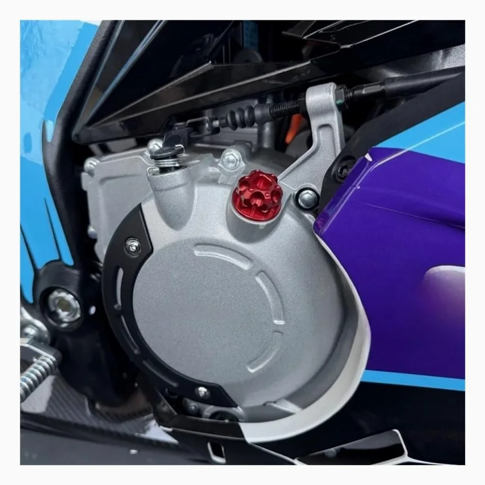 para 675 675SR 675SR-R 450sr 450srs 675nk 450nk Tapa Antirrobo Motocicleta para. del Depósito De Aceite Motor. Varilla Medidora Tapa Repuesto Tanque Aceite Tapa Tanque