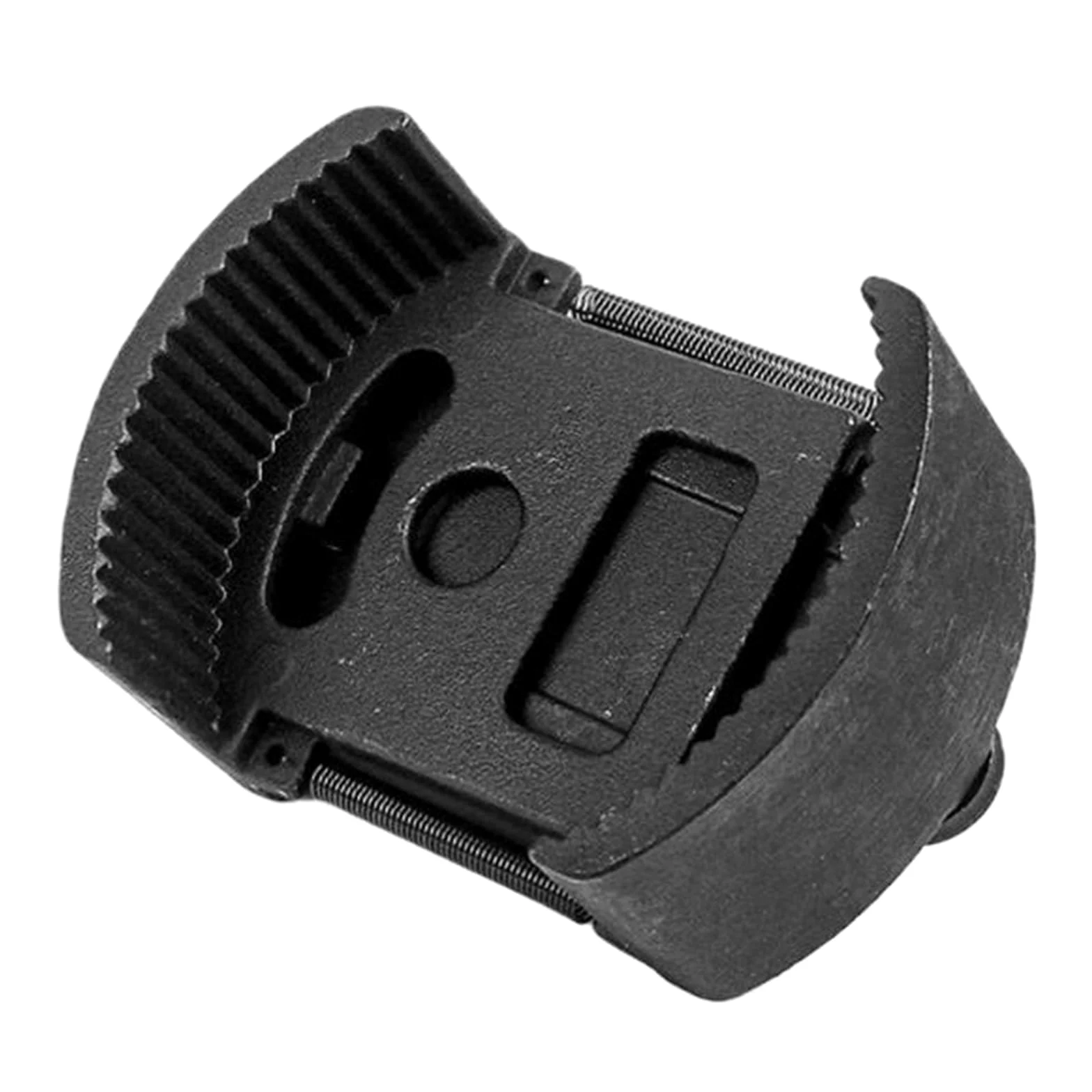 Llave para filtro de aceite Llave ajustable for filtro de aceite dos mandíbulas, removedor llaves 60-80mm, acero fundido for combustible, garras(M)