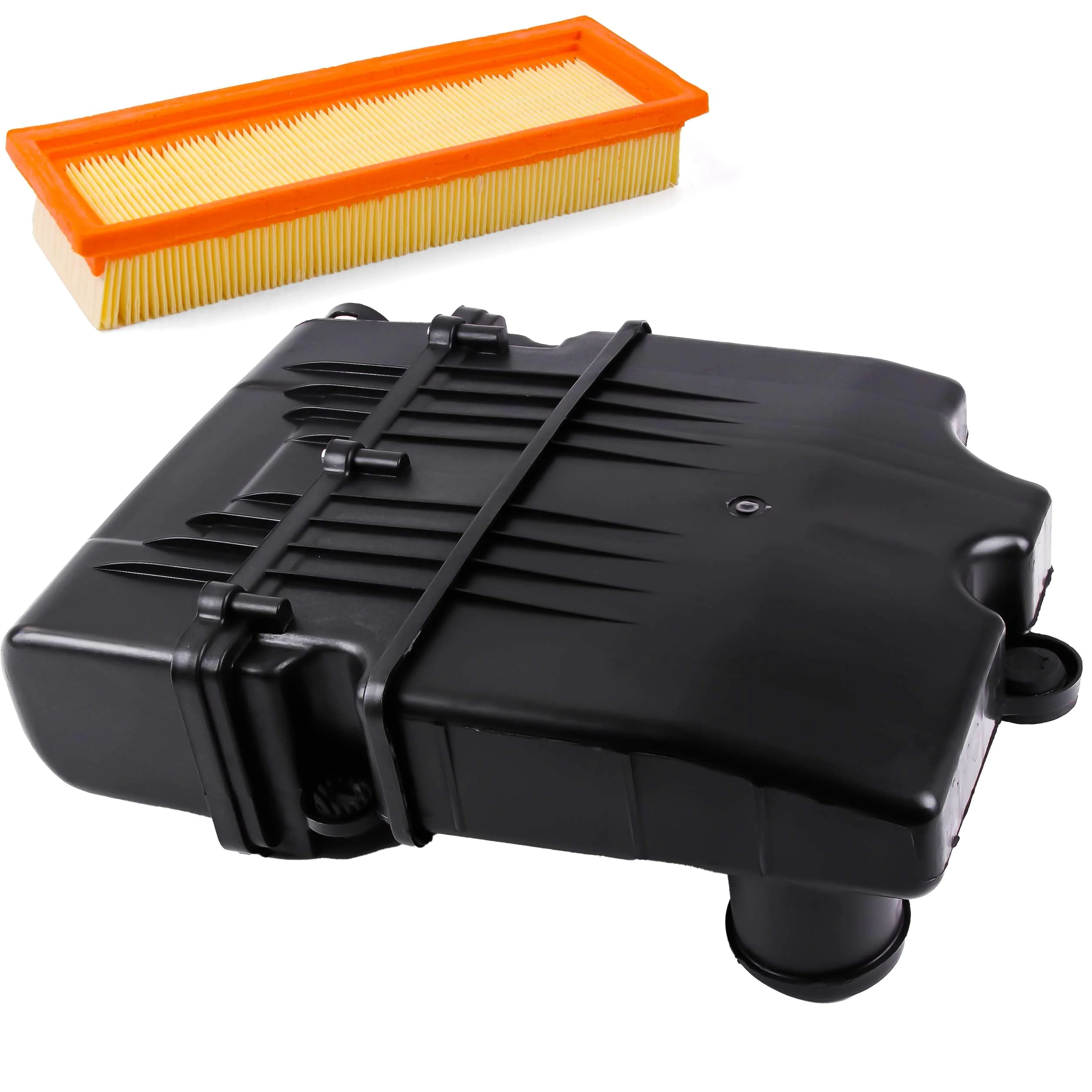 INLY Caja del filtro de aire Tapa + filtro de aire compatible con Doblo Grande Punto Linea Punto Siena 1.4 51886106