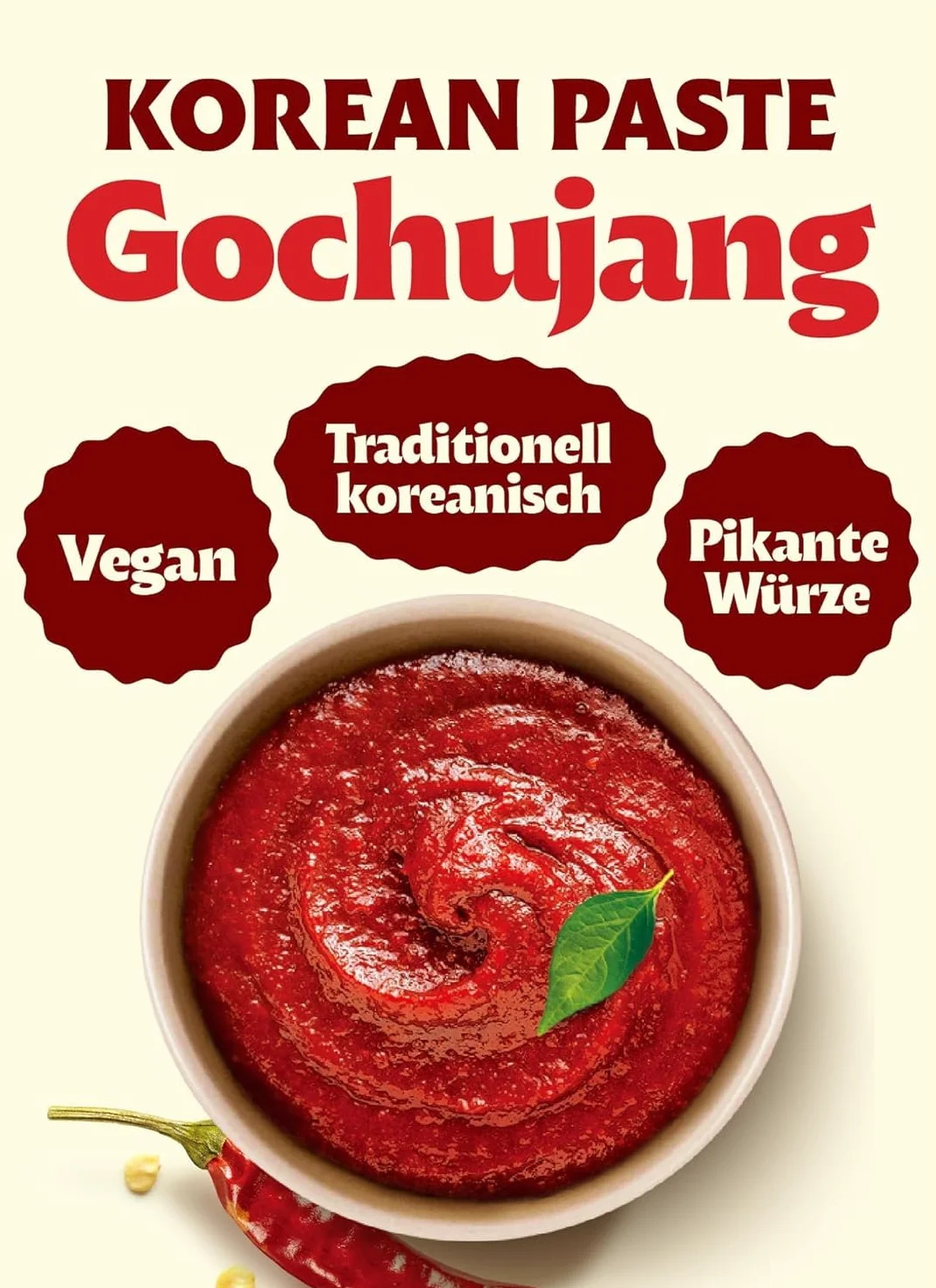 BIBIGO Pasta de Chile Gochujang Picante 500 g