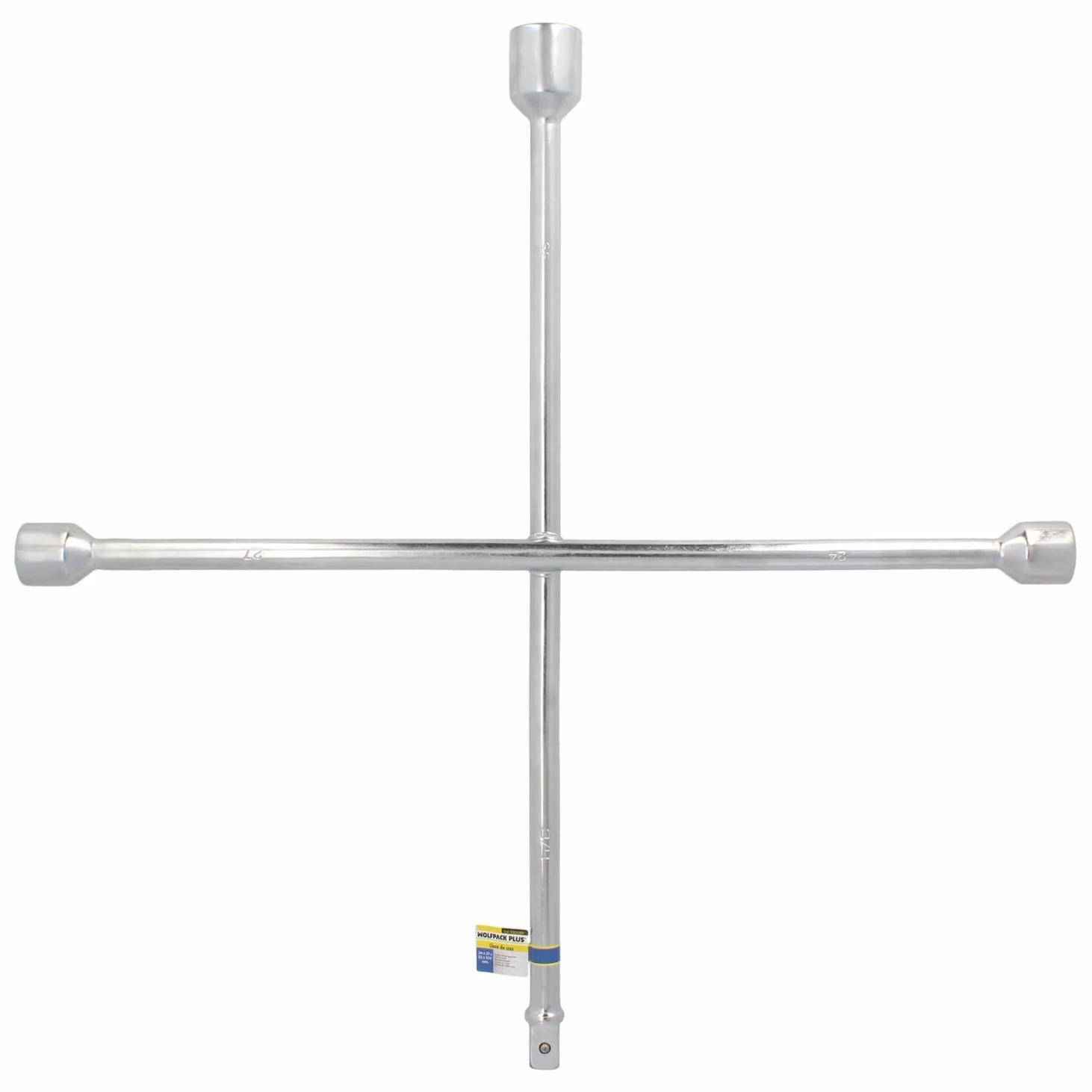 Llave Cruz Wolfpack 24x27x32 mm. y 3/4" Para Camión.