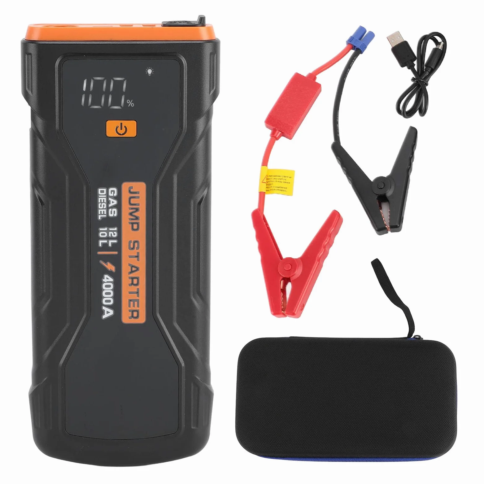 Generic Pack Battery Booster Pack, Jump Starter 2000a para Camiones