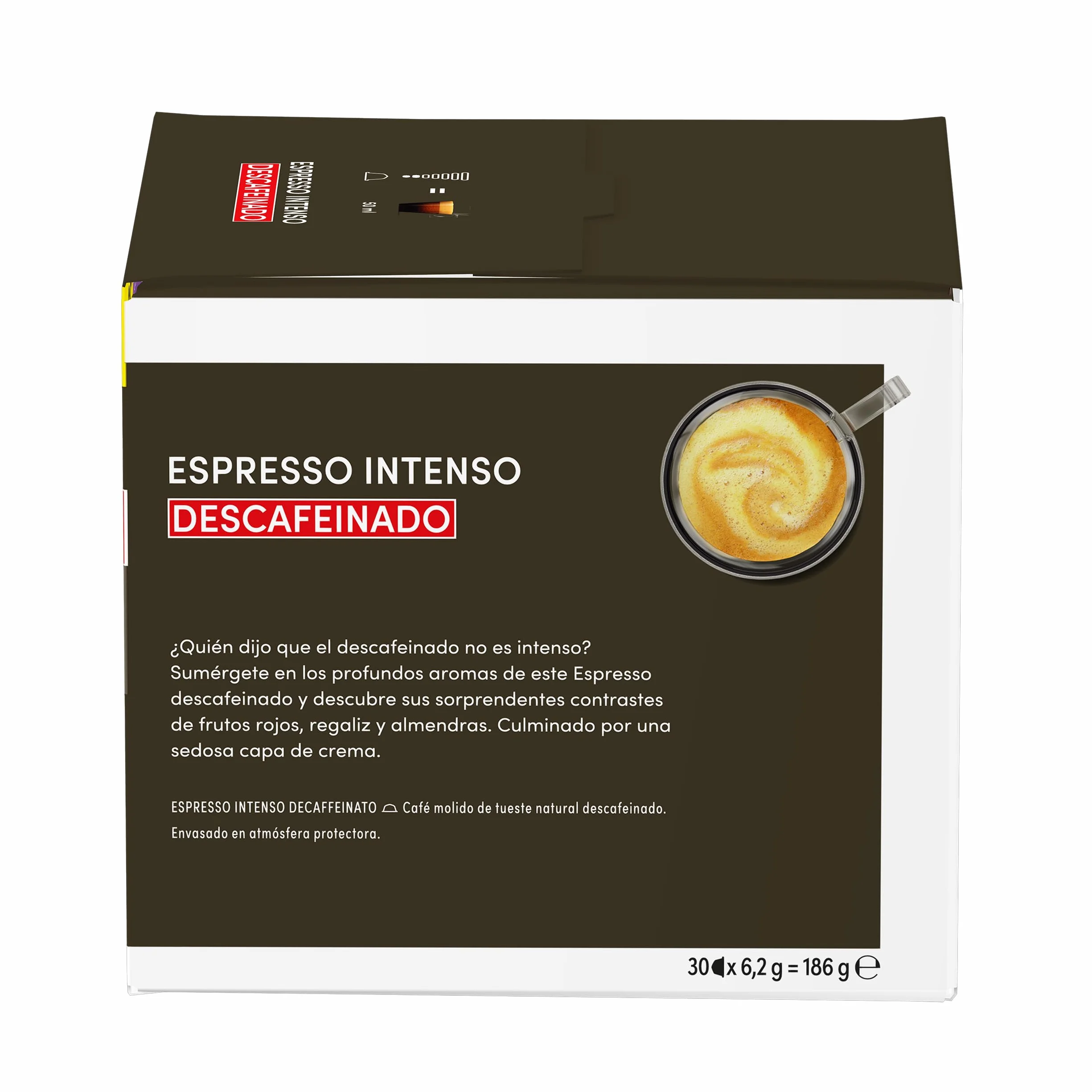 NESCAFÉ Dolce Gusto Espresso Intenso Descafeinado Kapsułki 90 Sztuk (3x30) Oryginalne