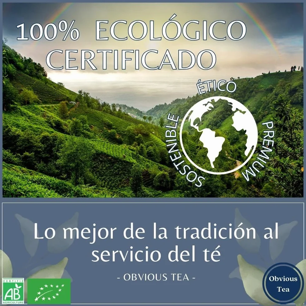 Rooibos Orgánico Infusión Vegana Hoja Suelta 100% Natural Libre de OGM Agricultura Ecológica Envasado en Francia 200g