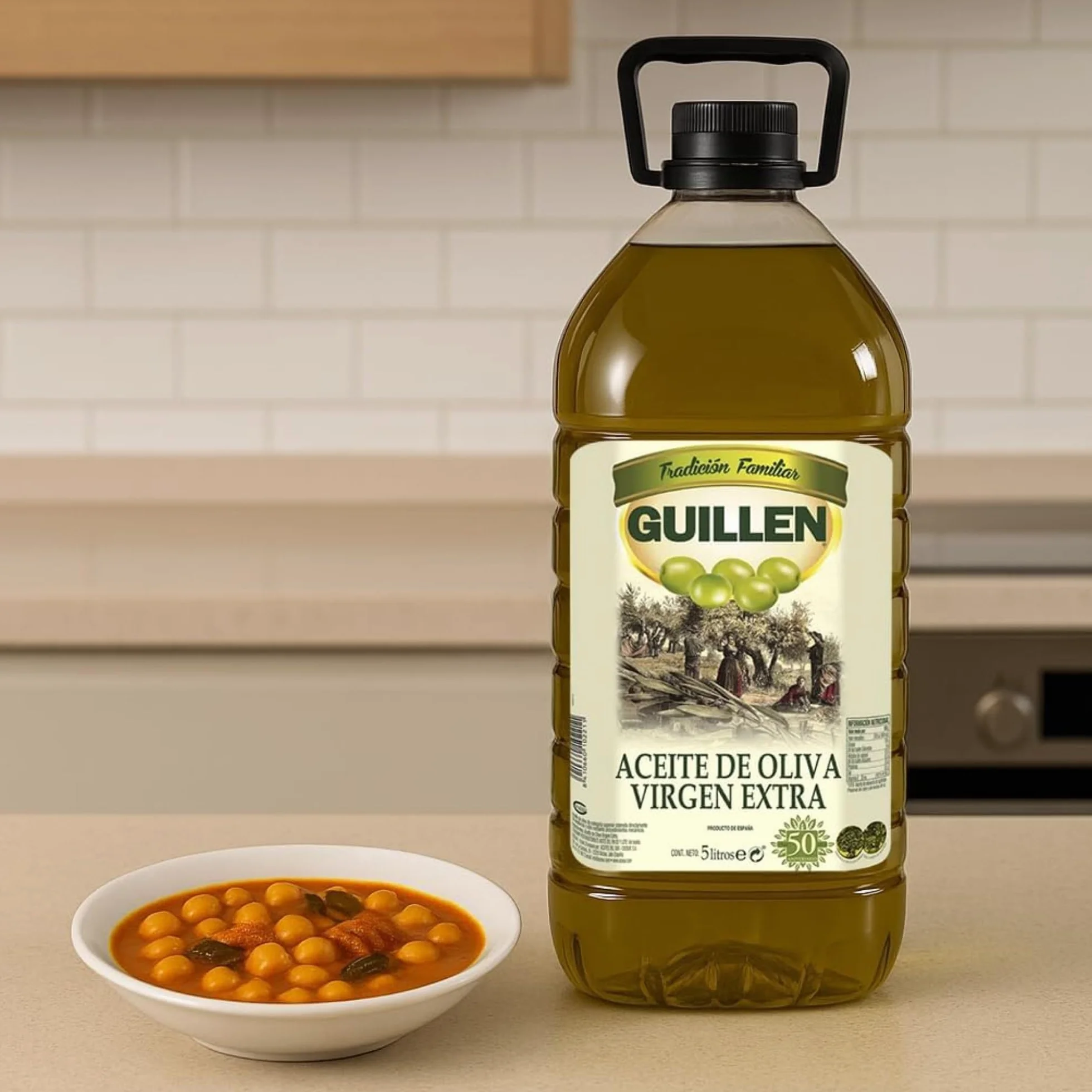 Aceite de Oliva Virgen Extra Garrafa 5 L Guillén
