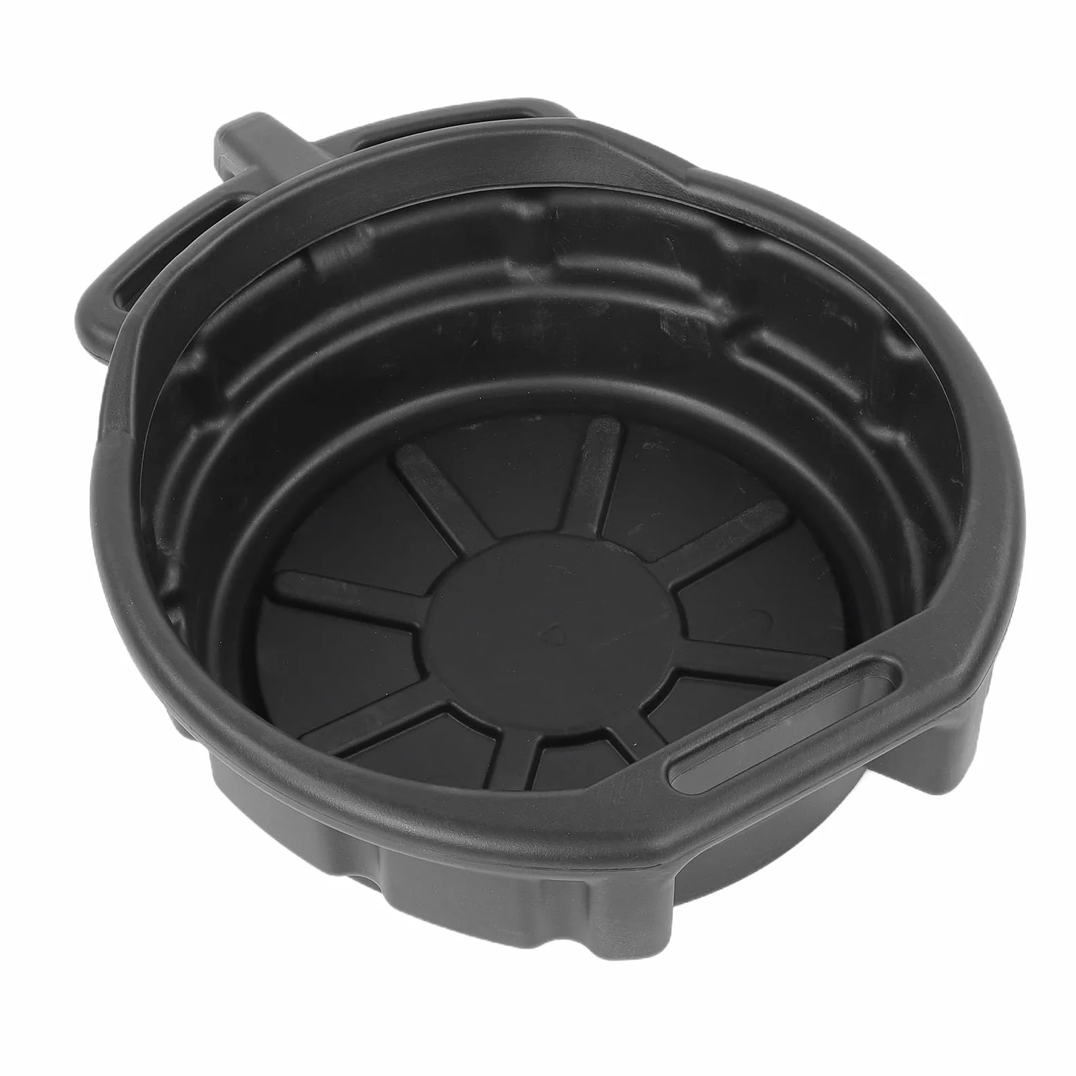 Akozon Bandeja Drenaje Aceite 16 litros Polietileno Antisalpicaduras Borde Enrollado Boquilla Incorporada para Motocicletas Automotrices CMB0135