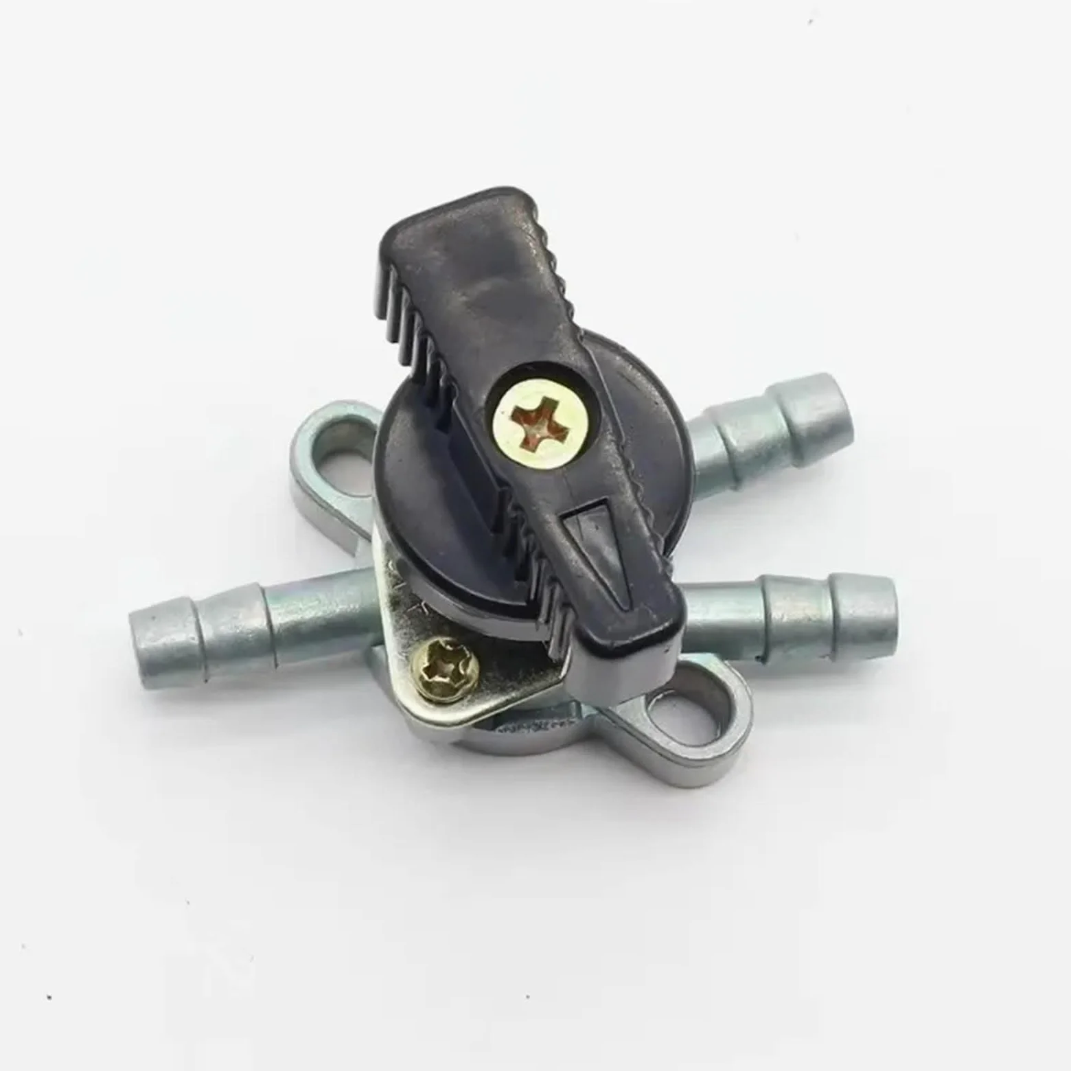 Carburador para Motor Grifo de Tanque de Combustible 2 en 1, Llave de Purga de Combustible de 3 vías, válvula Resistente, Accesorio para ATV Cortacésped de carburador