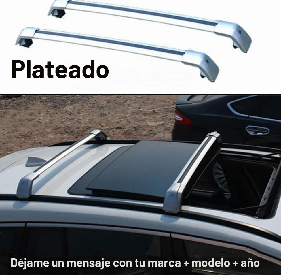 Coche Bacas Personalizadas para Volvo XC60 2008 2009 2010 2011 2012 2013 2014 2015 2016 2017-2024, Portaequipajes para Bicicletas Barras De Techo para Coches Accesorios Viaje,A/Silver
