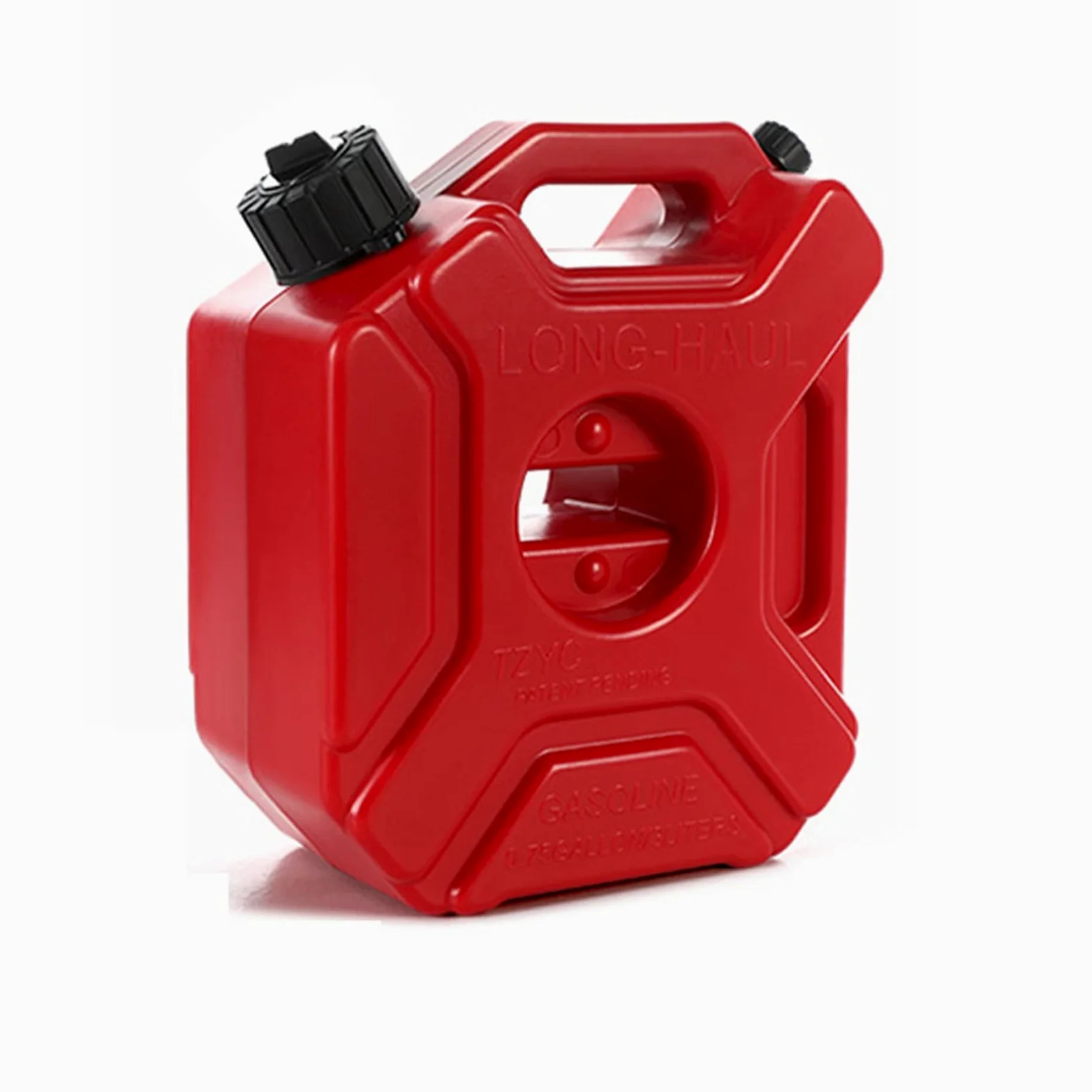 CGF- Recipientes para Gasolina Bidón de 3L, 5L con Pico vertedor Flexible - Ideal para Almacenamiento de Combustible Diesel y Aceite con certificación de aprobación de la Onu, Rojo