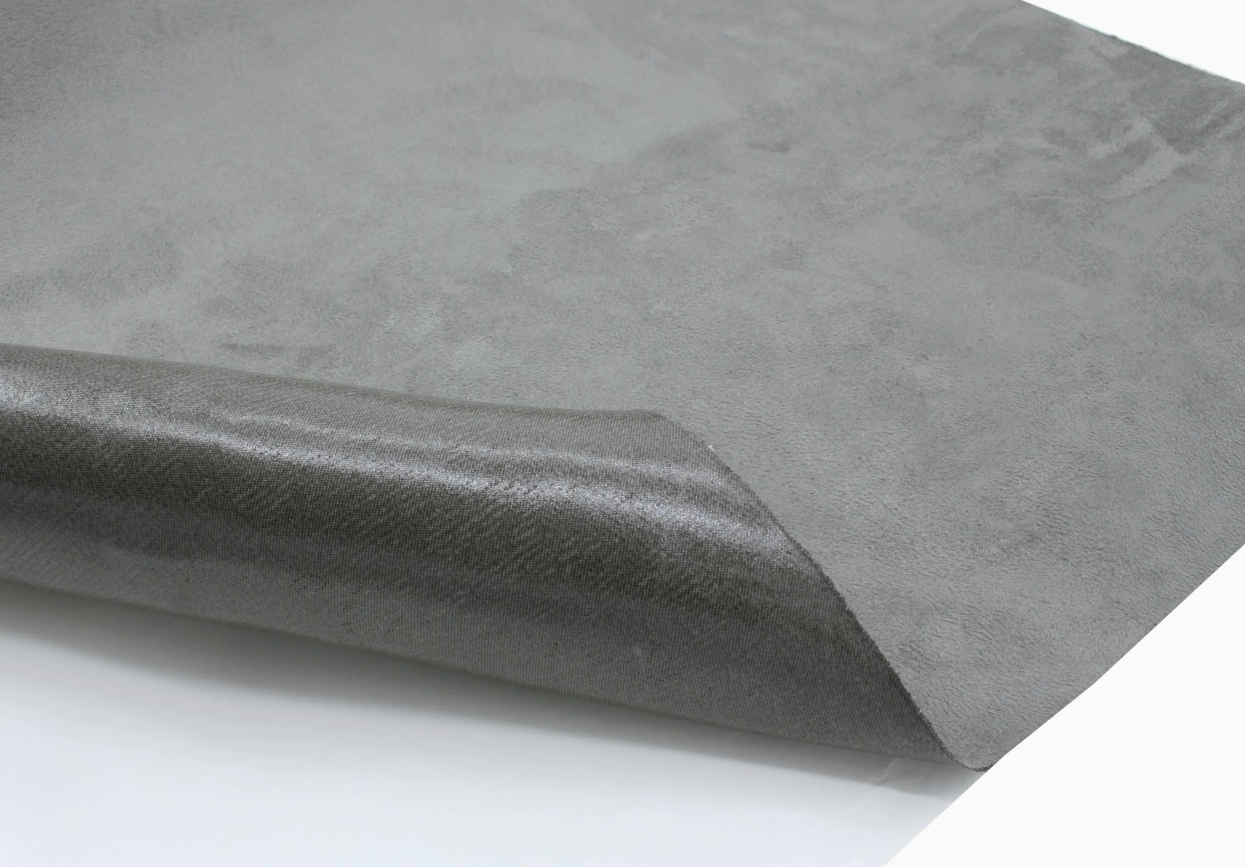 Lámina autoadhesiva de microfibra con aspecto de ante para coche (350 x 140 cm, gris)