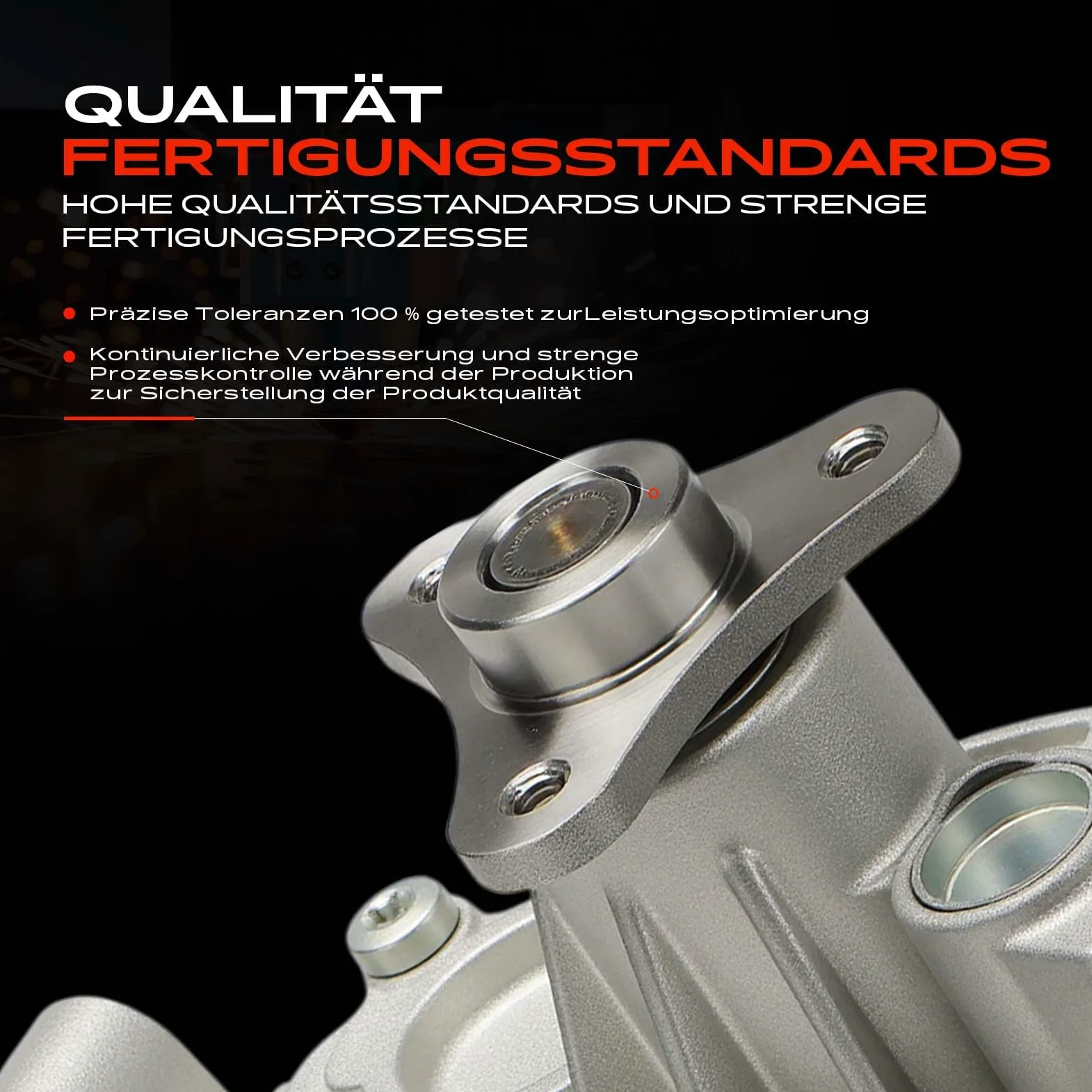 Frankberg Refrigerante de la bomba de agua 1153170AT | Compatible con: 6 Gran Turismo G32, Serie 7 G11 G12, 4 Cabriolet F33 F83, 4 Gran Coupé F36, X3 F97 G01 G08