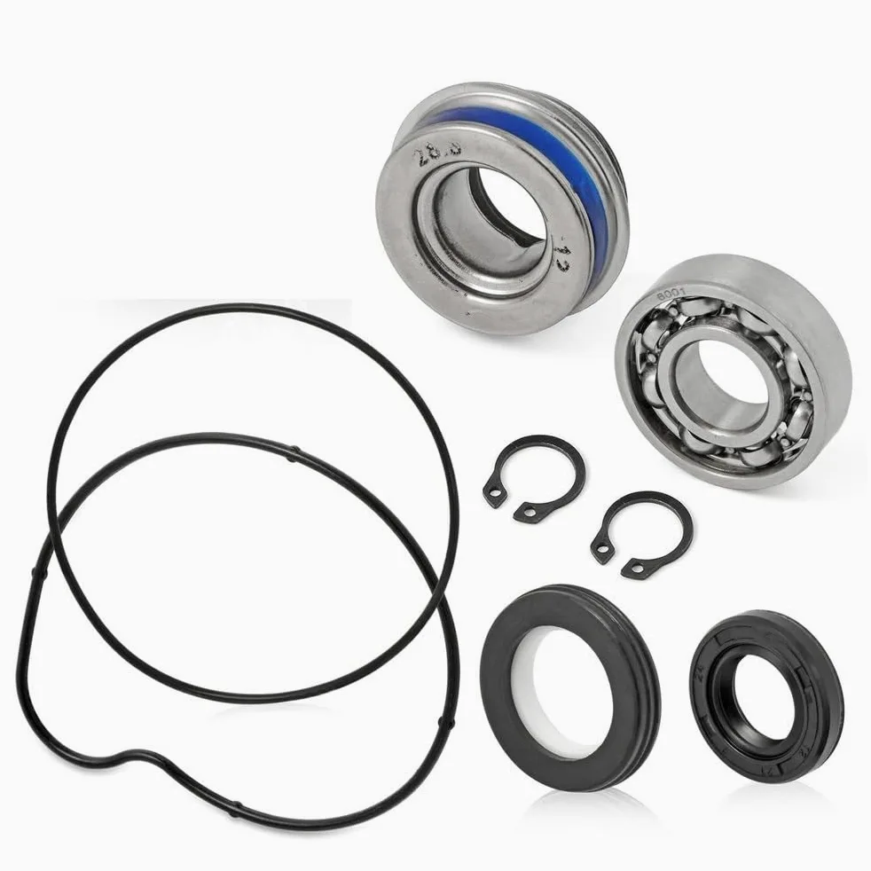 bomba agua con motocicleta Ajuste para Yamaha Fit para Raptor 660 660R YFM660R 2001-2005 Kit de reconstrucción de sello de bomba de agua Junta tórica de rodamiento Bomba de agua