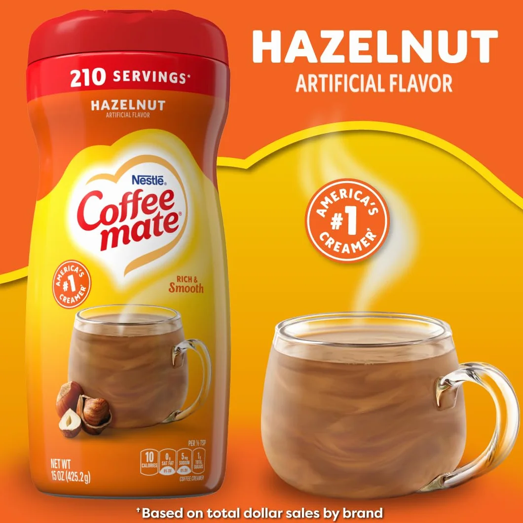 Coffee Mate Hazelnut Powder