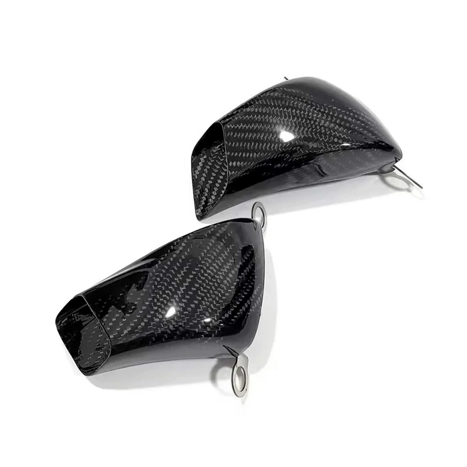 Conducto de aire Ajuste para Yamaha YZF-R7 pinza de fibra de carbono cubierta del radiador conductos de aire freno refrigeración accesorio del disipador de calor Enfriador de pinza de freno(Gloss)