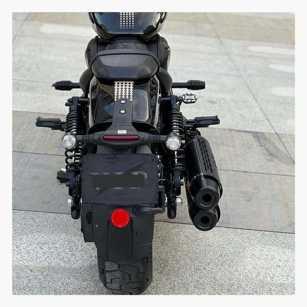 Cubierta Calor Silenciador Para Motocicleta, Cubierta Protección | Protector De Tubo Escape Para Motocicleta, Cubierta Protección Térmica, Antiescaldado Para Chinchilla 500 Para Chinchilla450