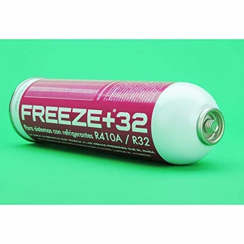 ALL4SALE | Gas Refrigerante Orgánico 400g Neto | Sustituto Ecológico R410A y R32 | Envase para Carga de A/C Split | Rendimiento Superior HC - Equivalente a 800g de R410a y R32